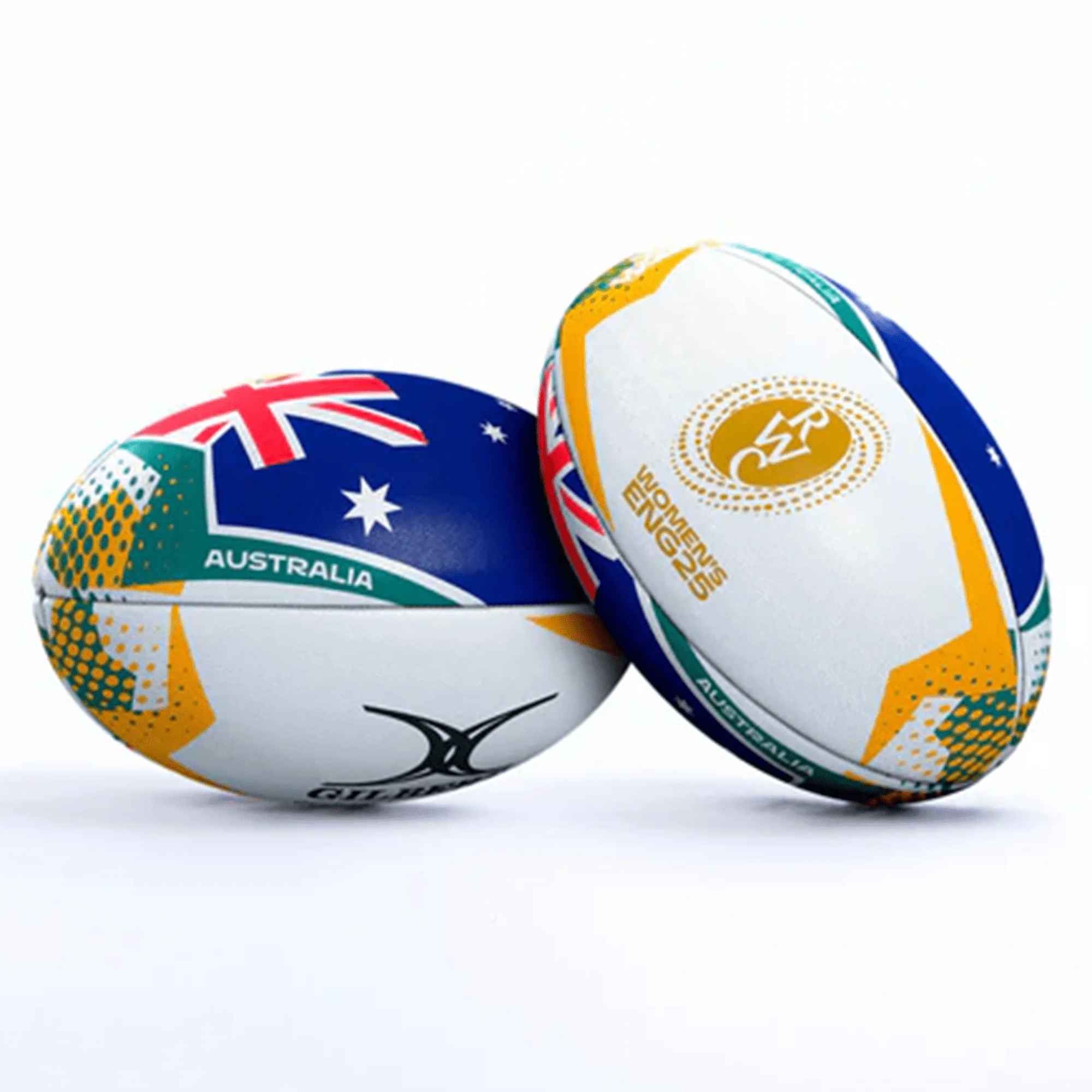 Women's Rugby World Cup 25 Australia Team Ball by Gilbert - Image 4