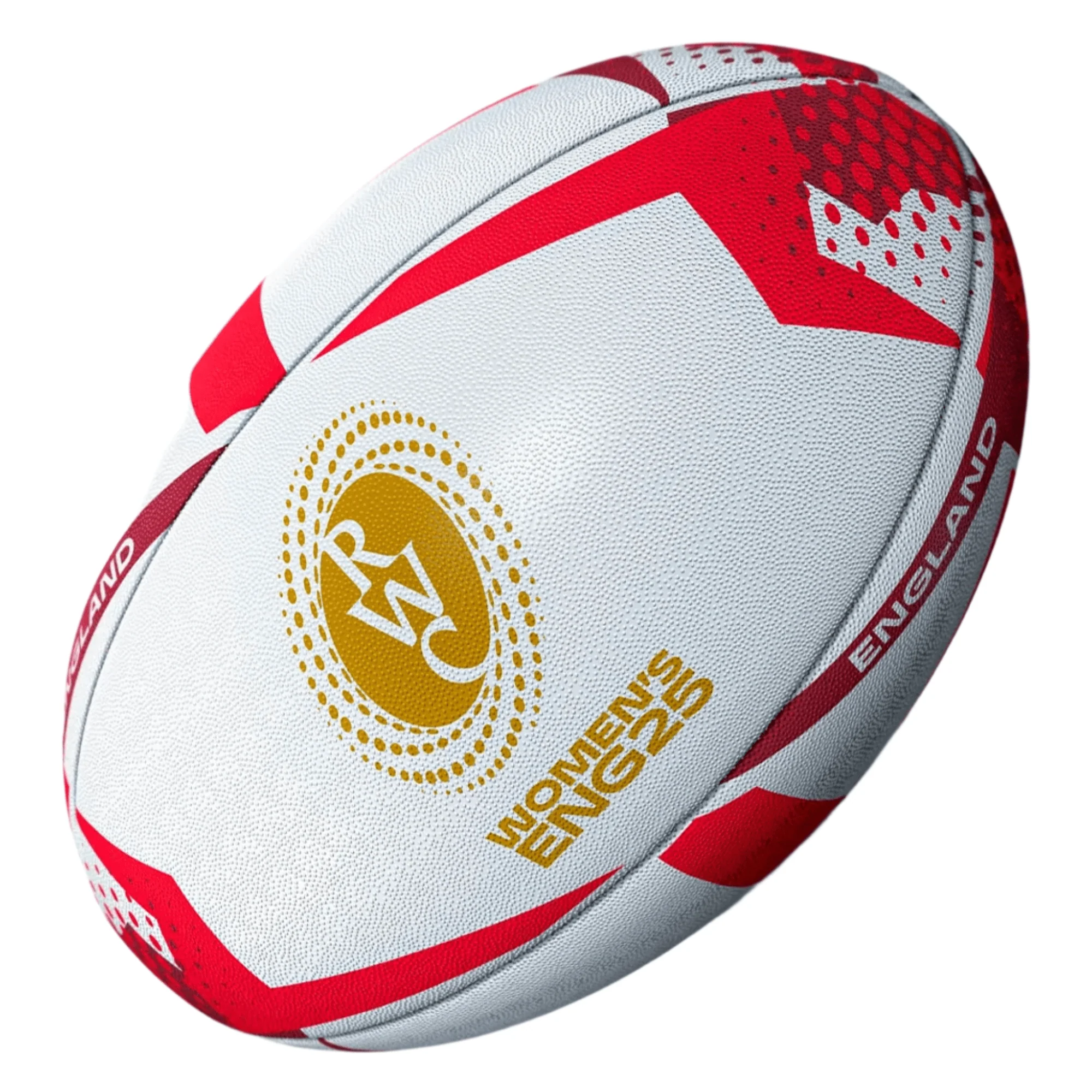 Women's Rugby World Cup 25 England Team Ball by Gilbert