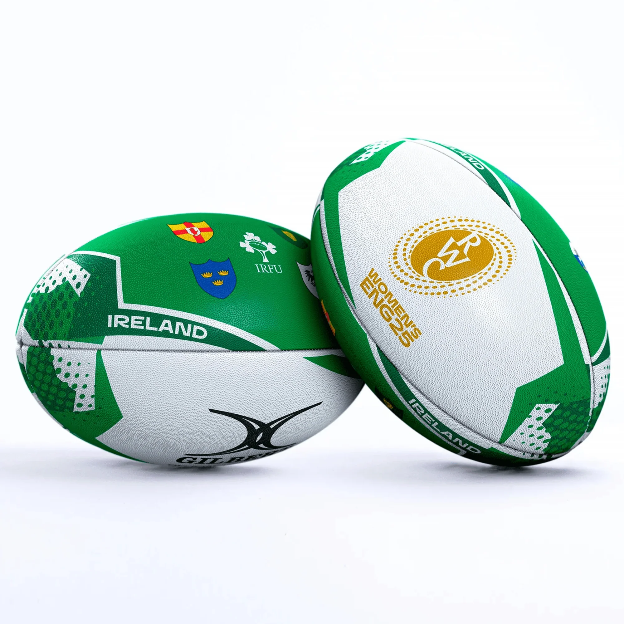Women's Rugby World Cup 25 Ireland Team Ball by Gilbert - Image 4