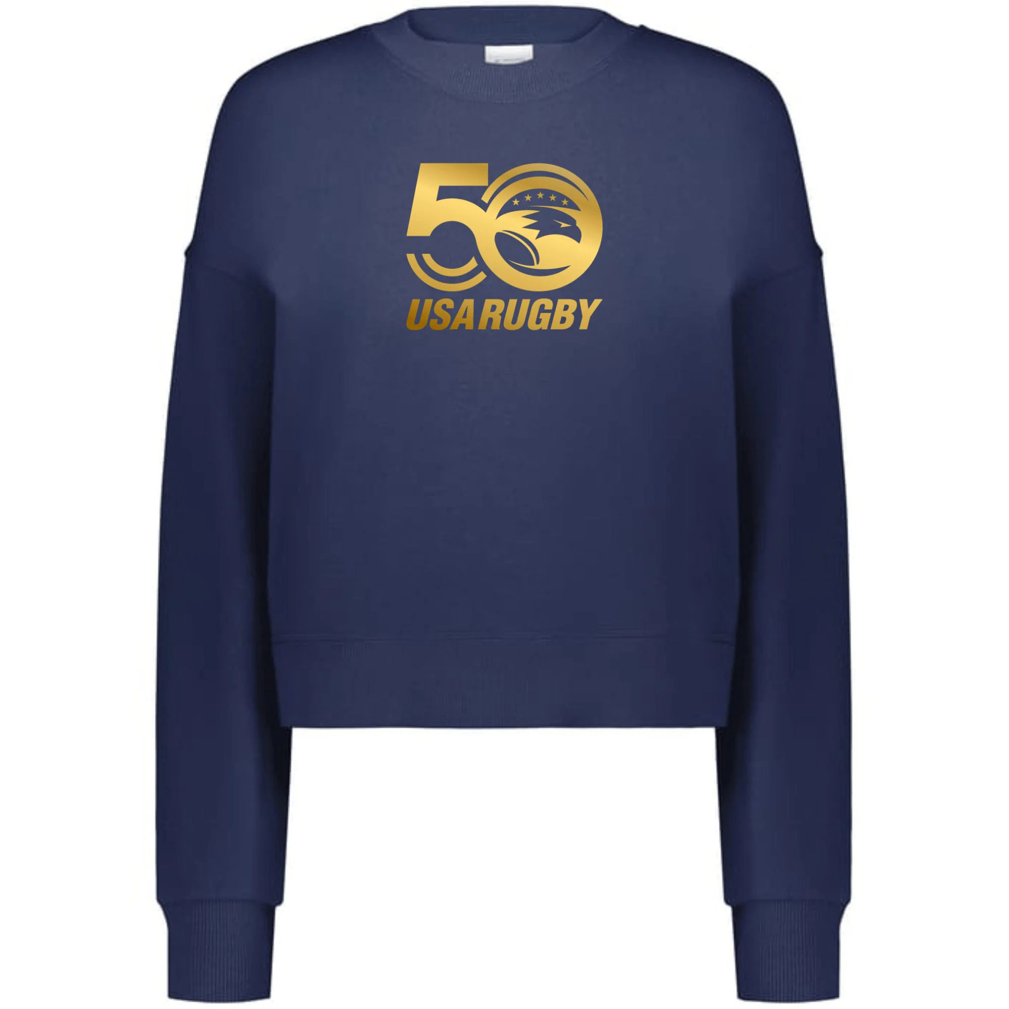Women's USA Rugby 50th Slouchy Crew Sweatshirt