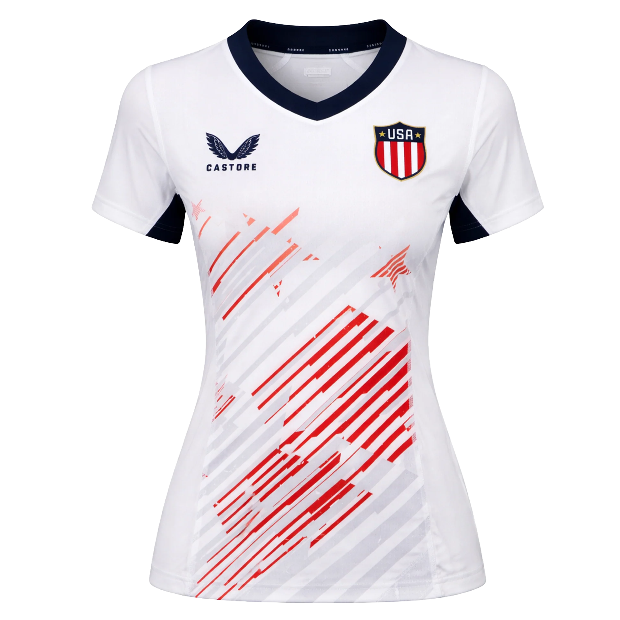 Women's USA Rugby 7s Olympic Pro Away Jersey by Castore