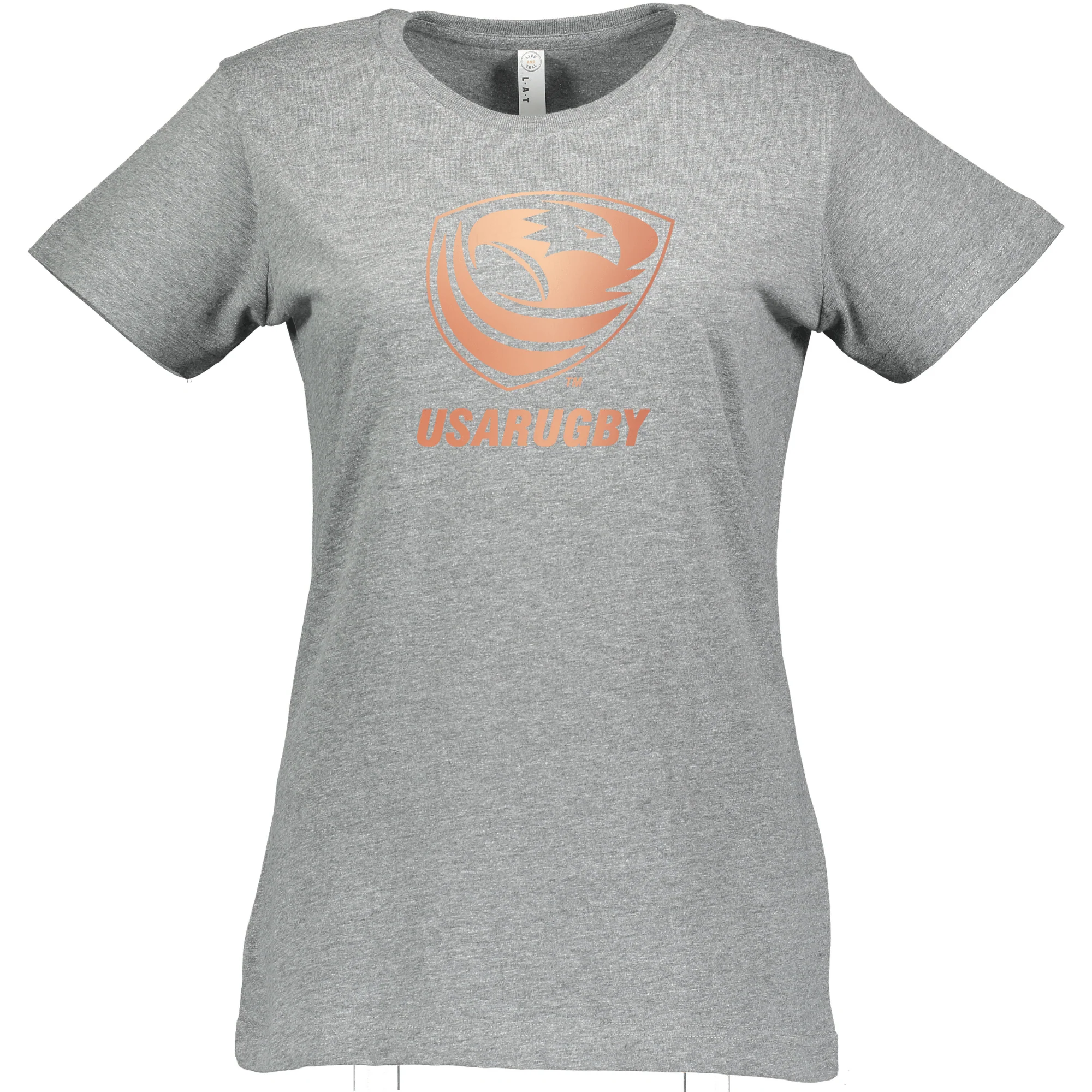 Women's USA Rugby Bronze Supersoft T-Shirt - Image 3