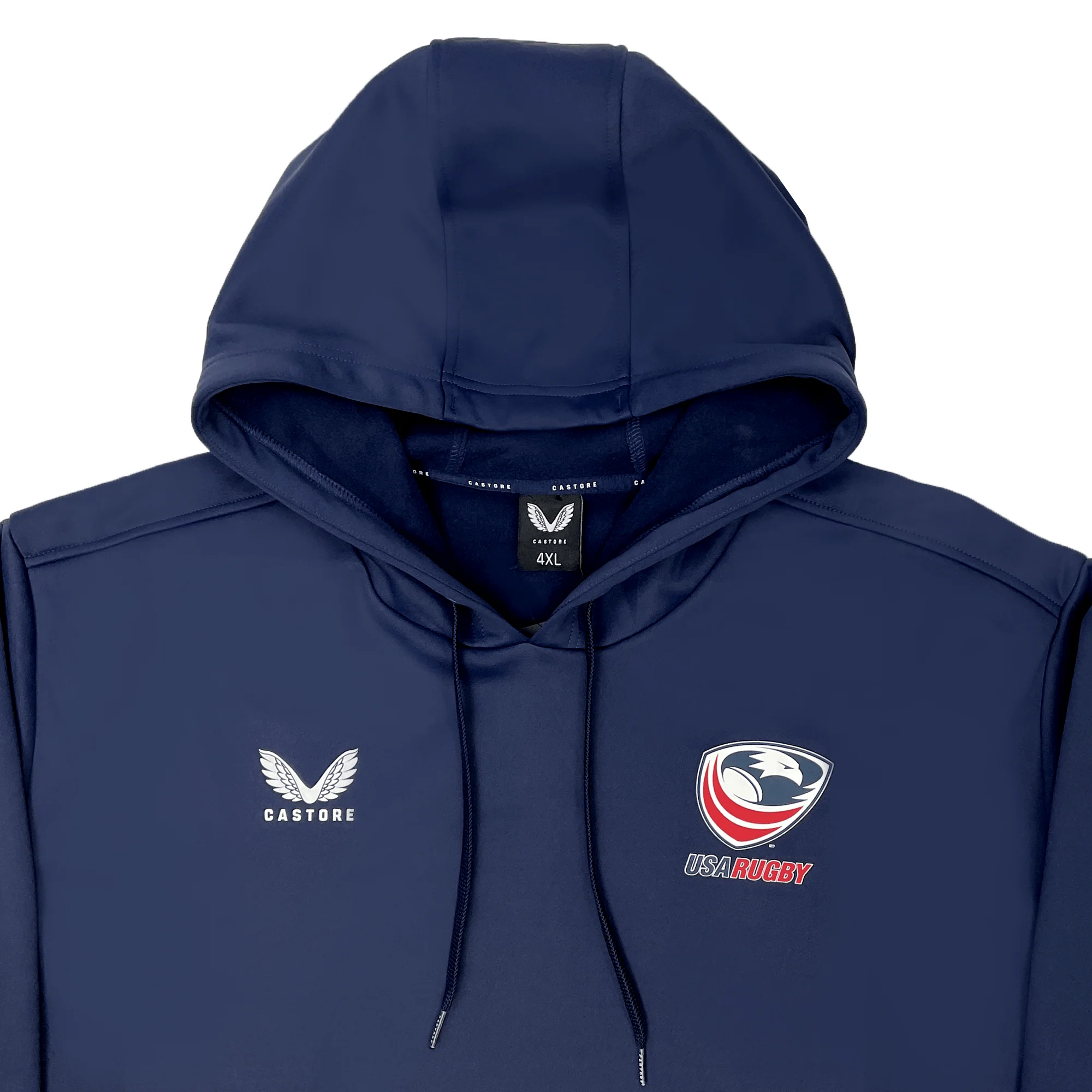 Women's USA Rugby Brush Back Overhead Hoodie by Castore - Image 3