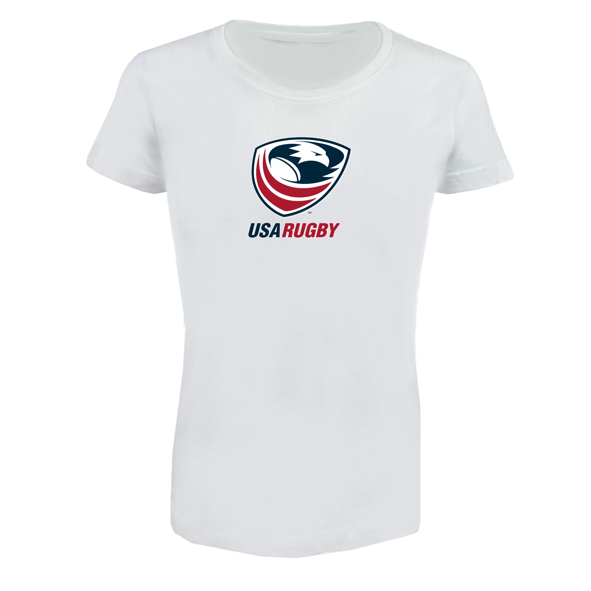 Women's USA Rugby Crest Supersoft Tee - Image 2