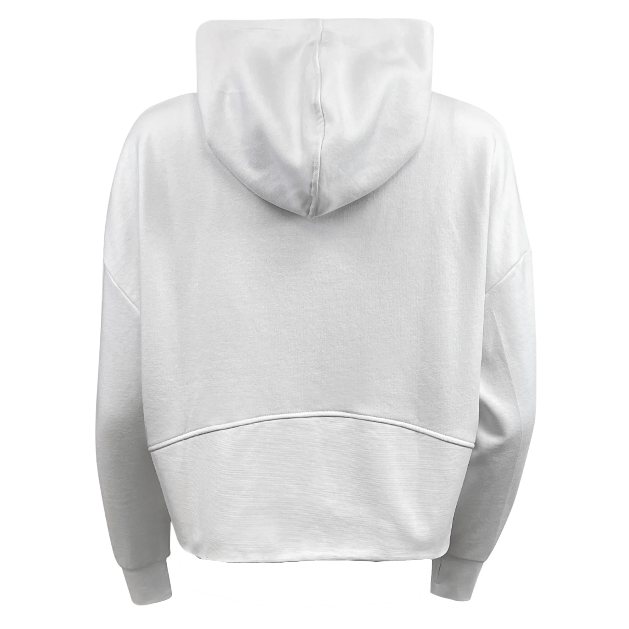 Women's USA Rugby Half Zip Crop Hooded Sweatshirt - Image 3