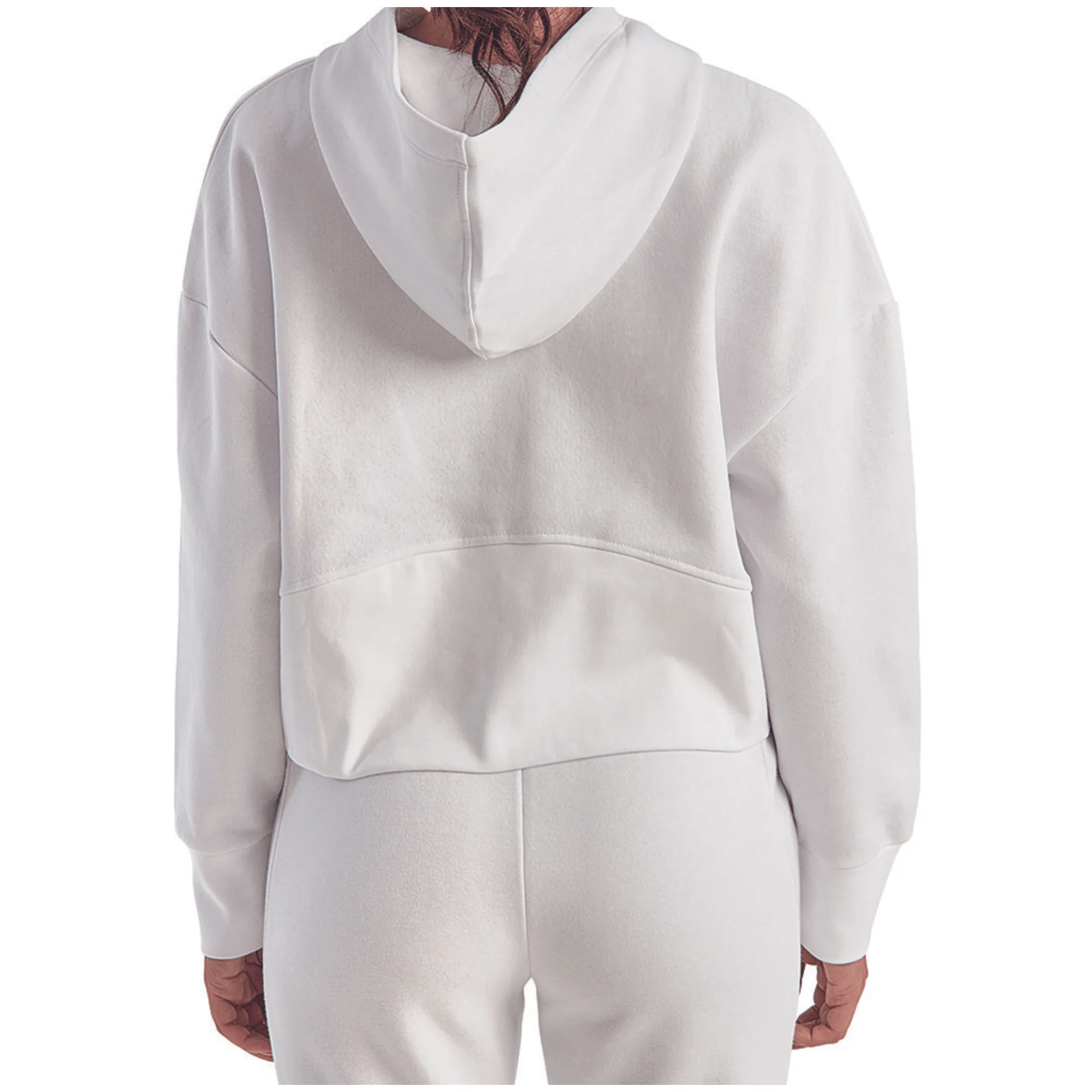 Women's USA Rugby Half Zip Crop Hooded Sweatshirt - Image 5