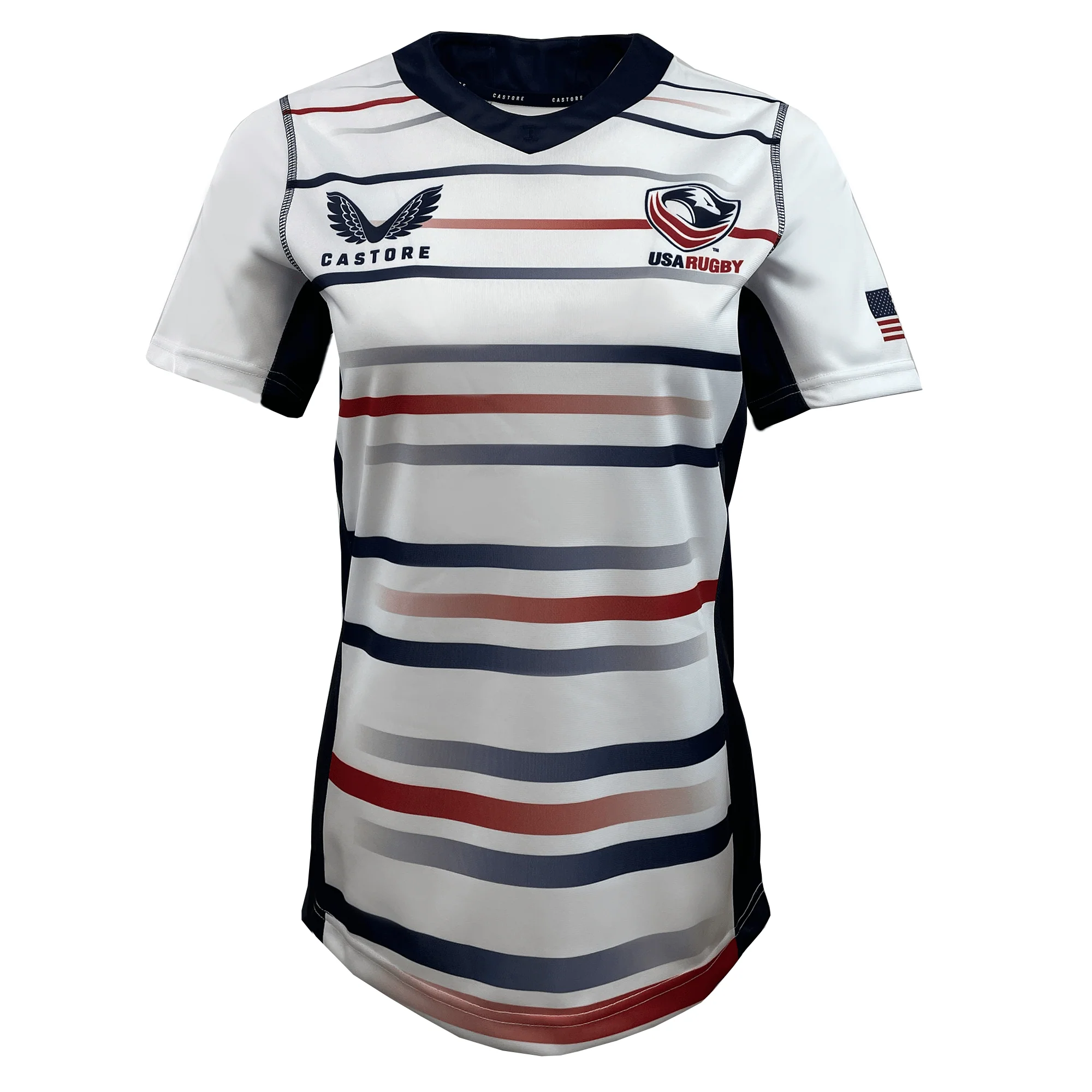 Women's USA Rugby Pro Home Jersey by Castore