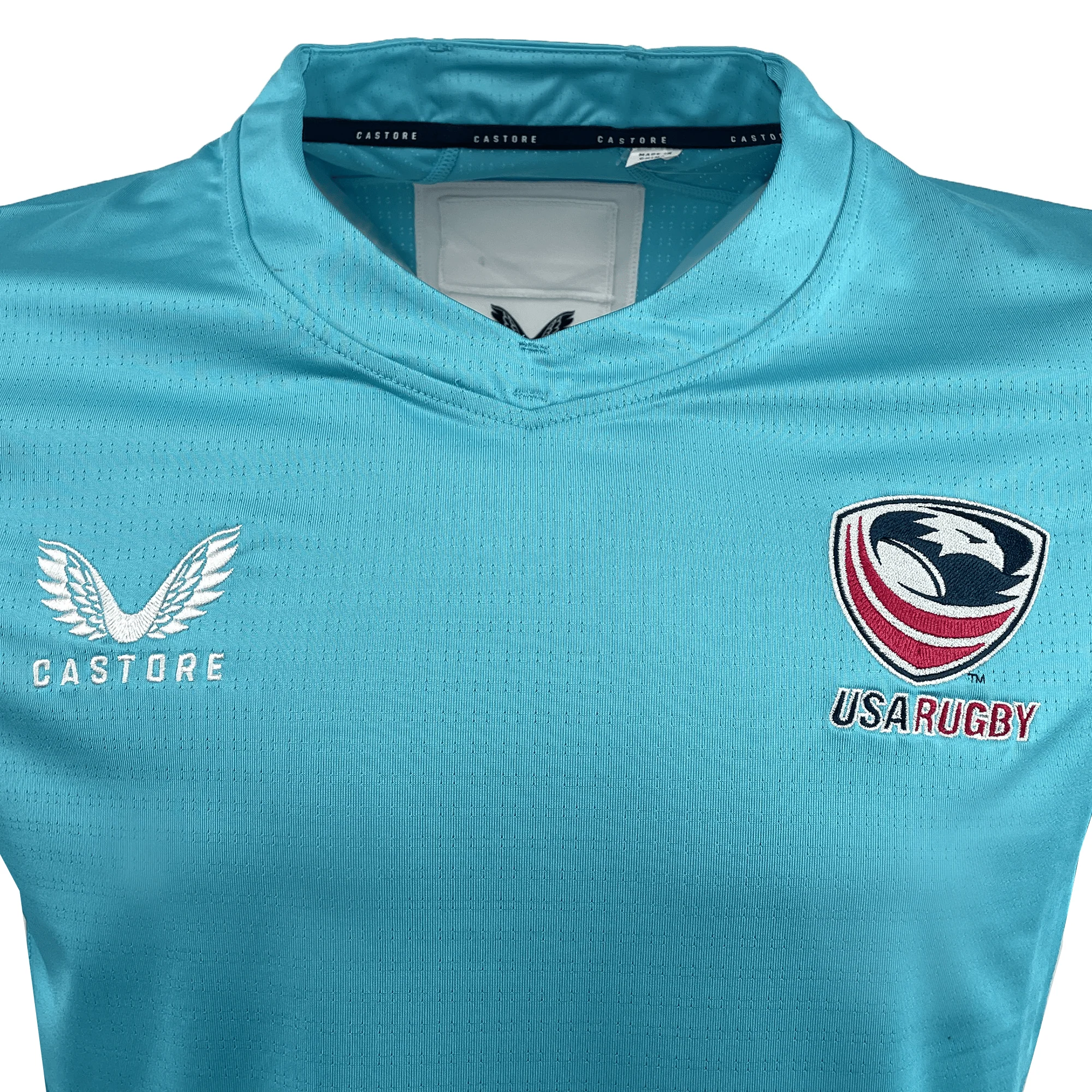Women's USA Rugby 24/25 Pro Training Jersey by Castore - Blue - Image 3