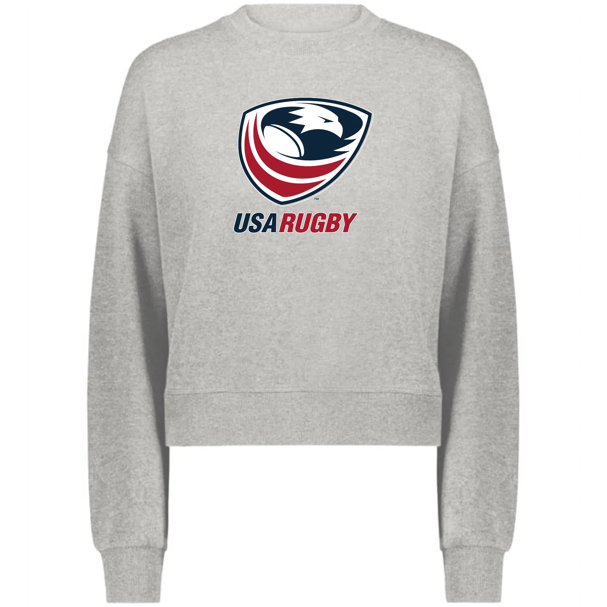Women's USA Rugby Slouchy Crew Sweatshirt
