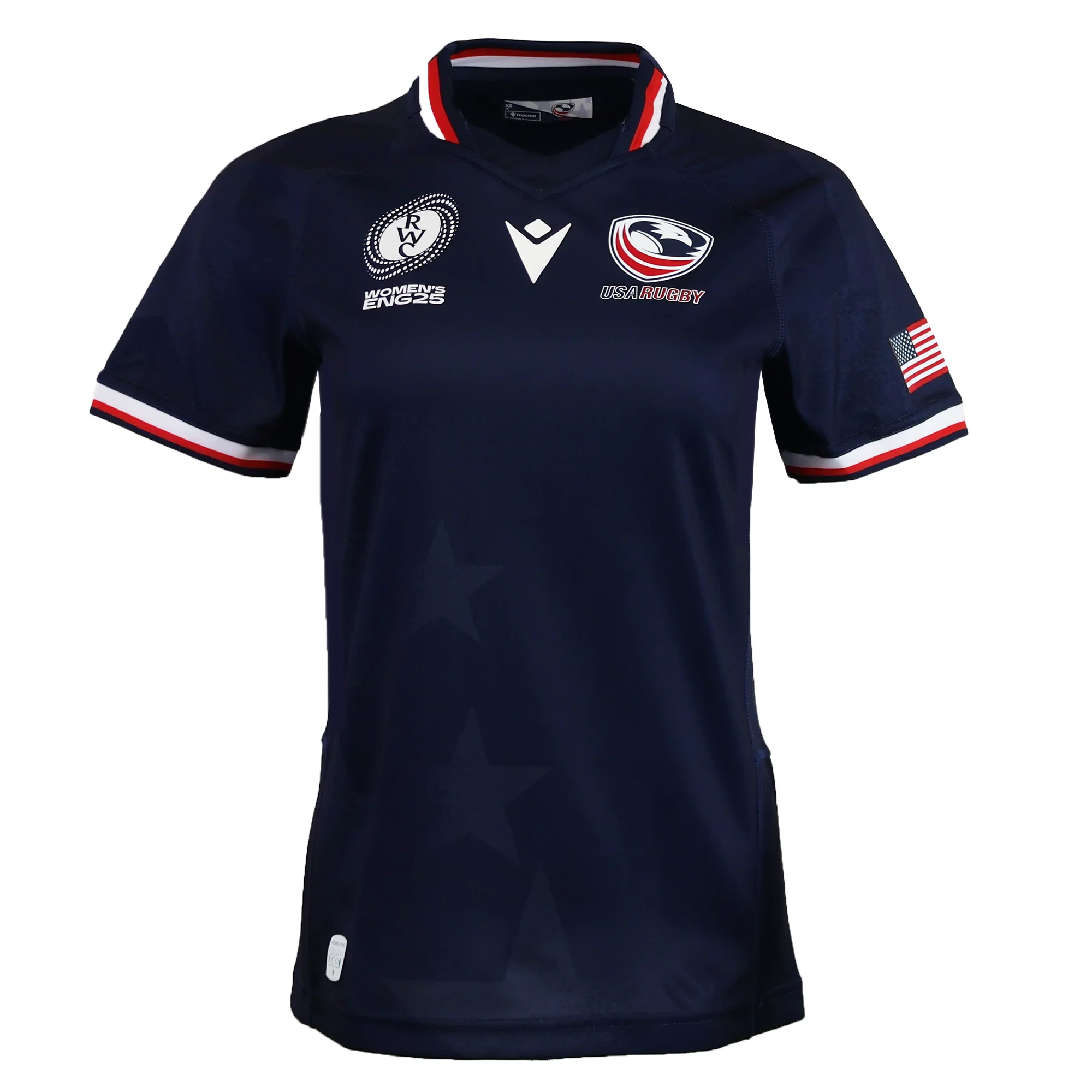 Women's USA Rugby WRWC25 Replica Home Jersey by Macron
