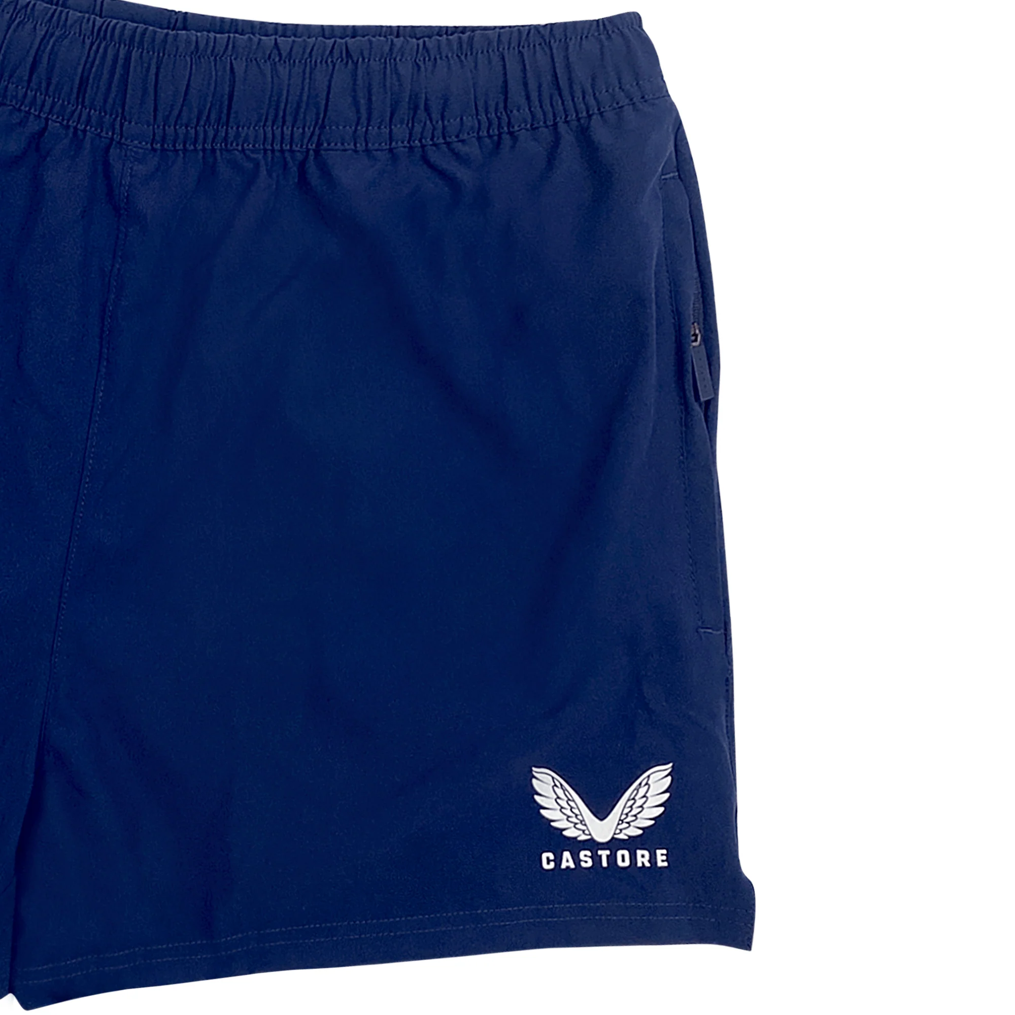 Women's USA Rugby Zippered Shorts by Castore - Image 4