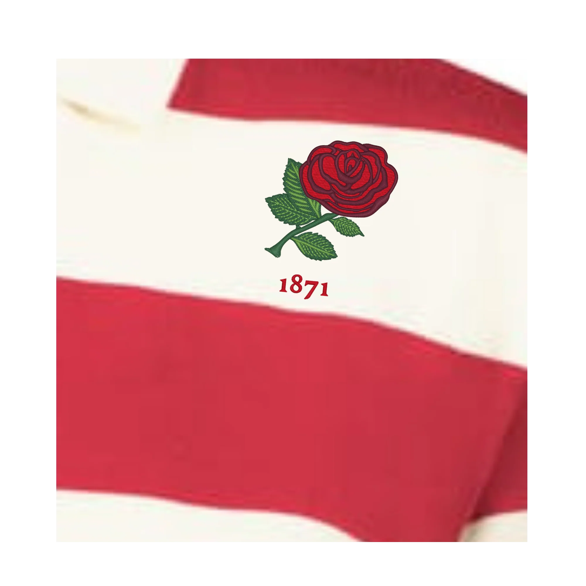 Women's Vintage England Prep Street Rugby Crop - Image 2