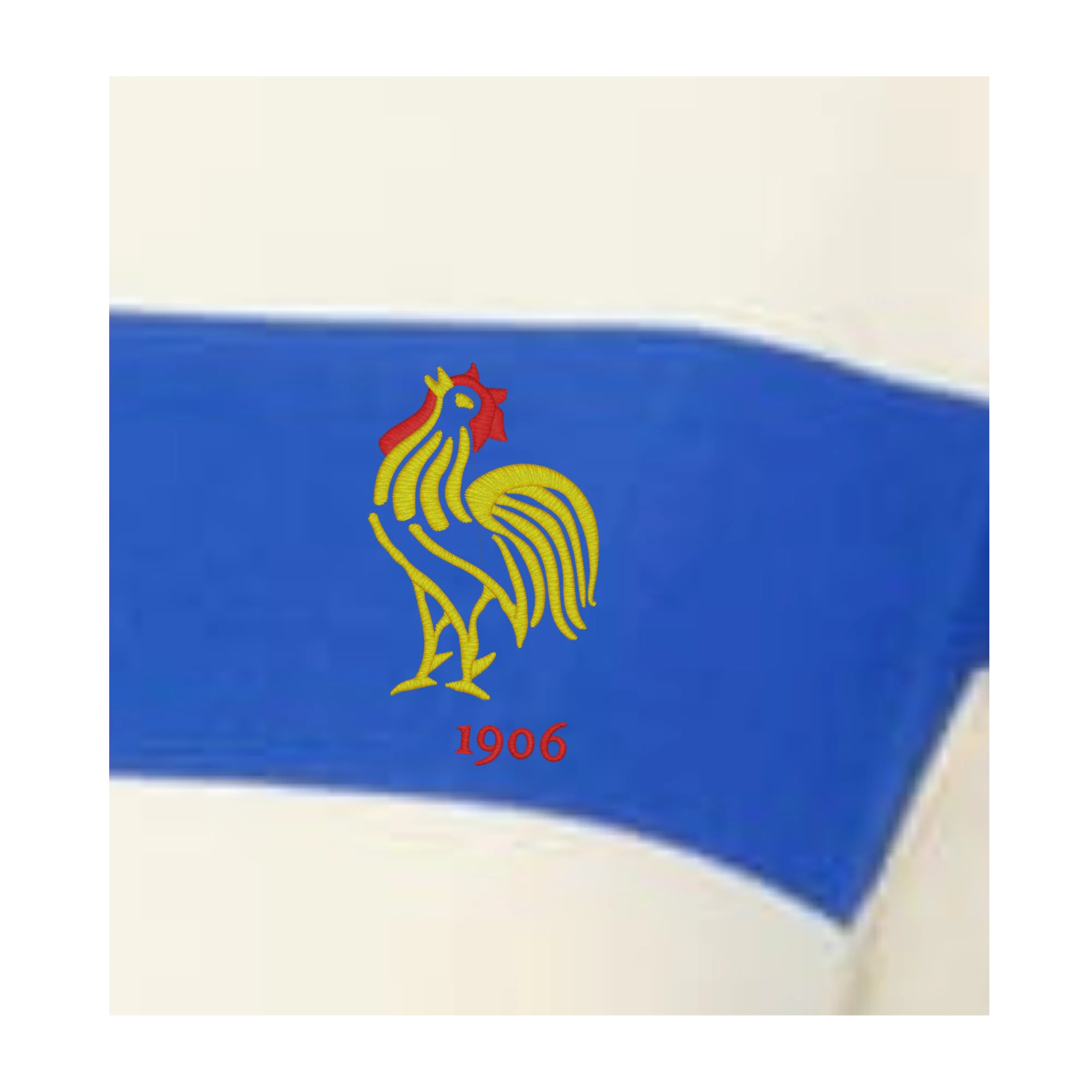 Women's Vintage France Prep Street Rugby Crop - Image 2