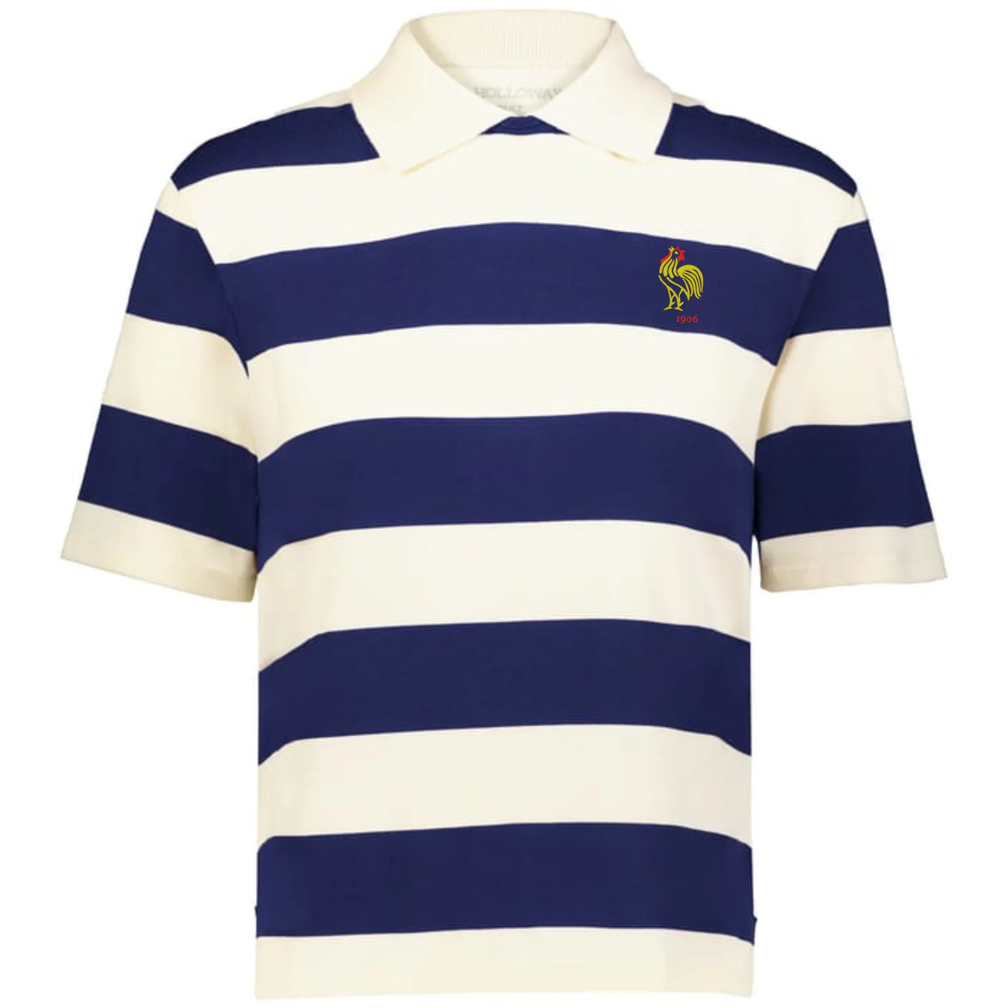 Women's Vintage France Prep Street Rugby Crop - Image 3