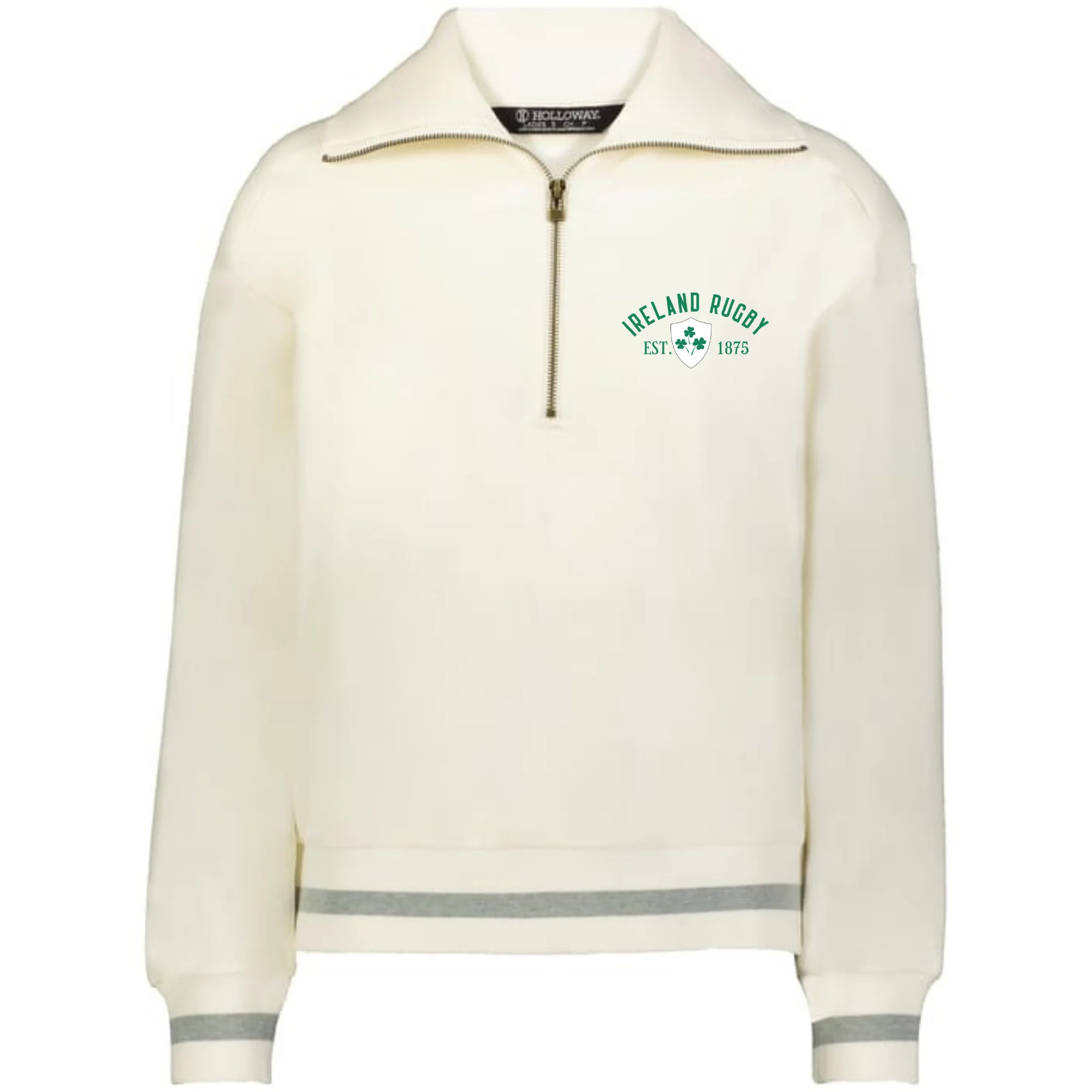 Women's Vintage Ireland Est 1875 Heritage Prep Pullover - Image 3