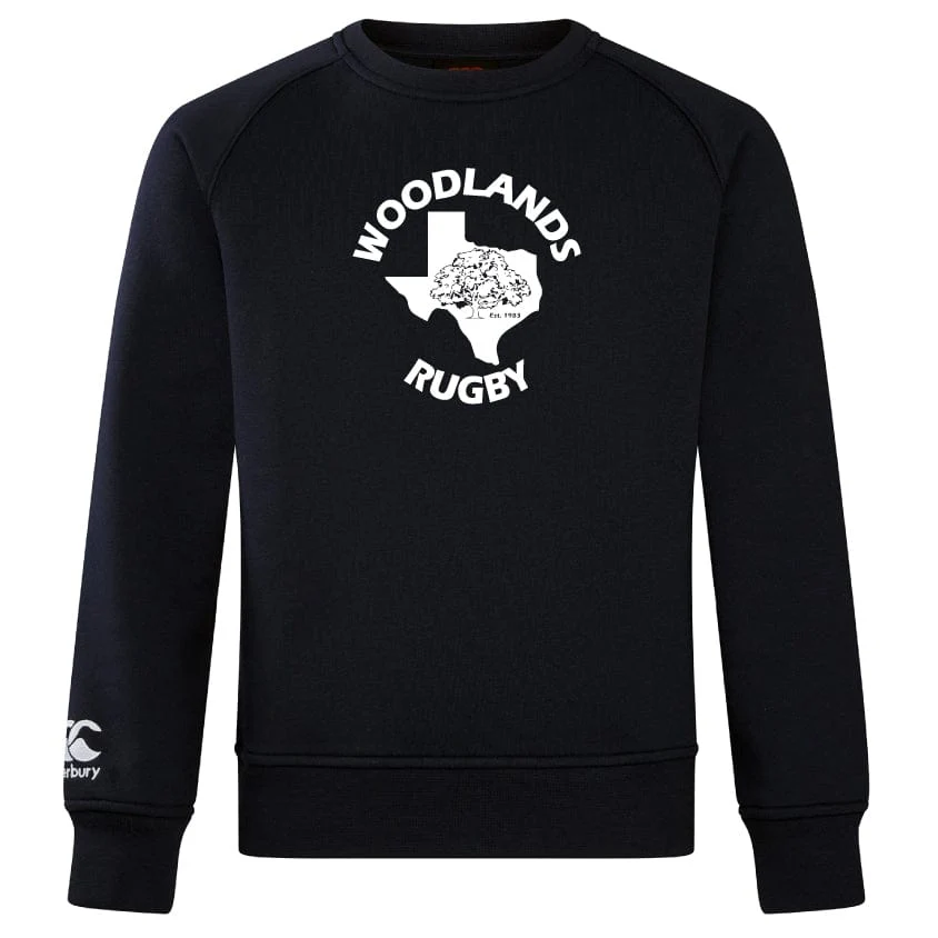 Woodlands Rugby Club Crew Sweatshirt by Canterbury - Image 2