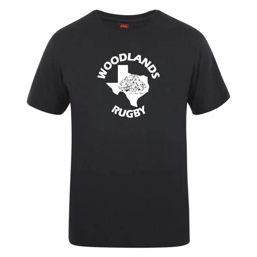 Woodlands Rugby Club Plain Tee by Canterbury - Image 5