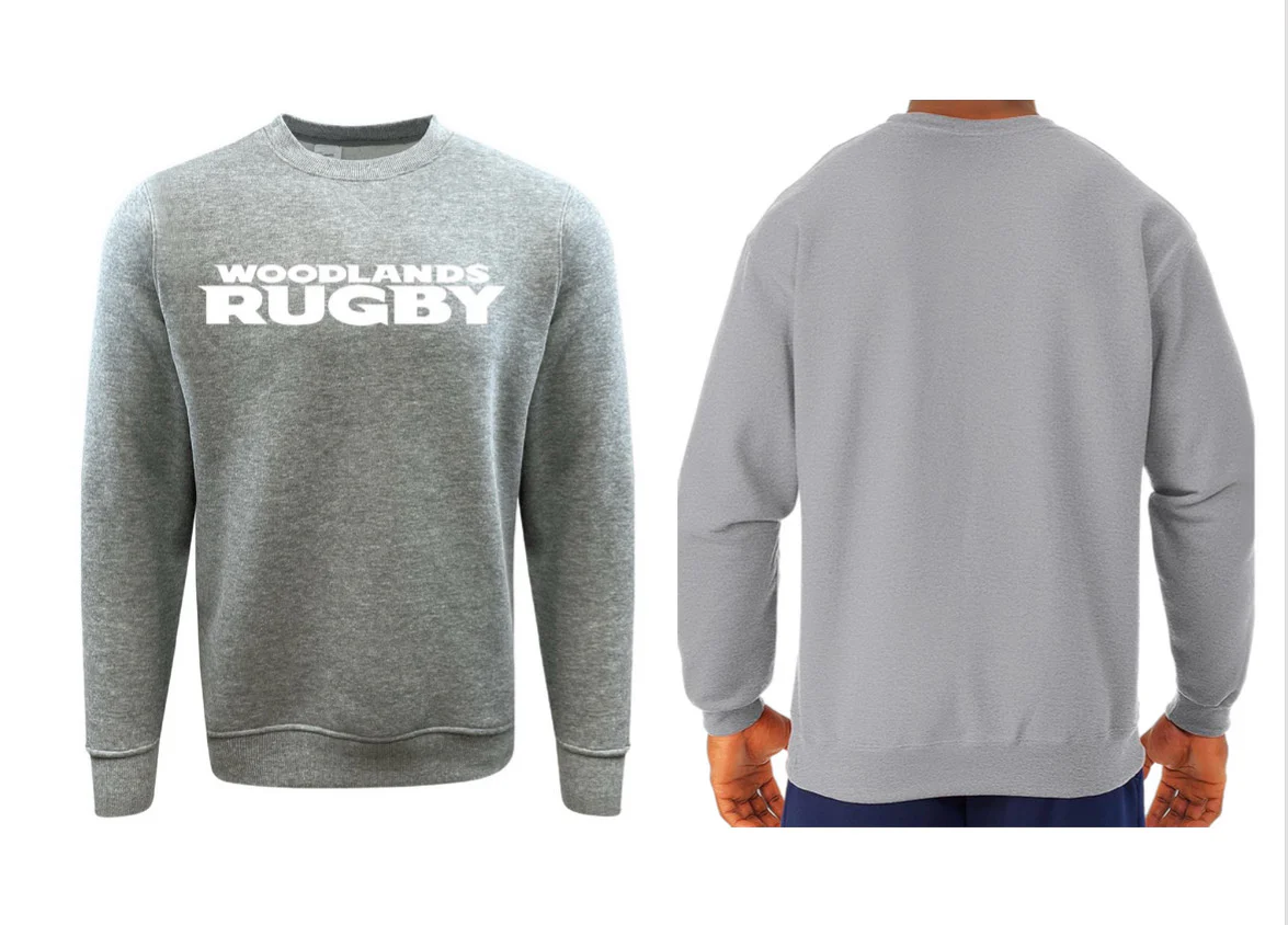 Woodlands Youth Text Logo Crewneck - Image 2
