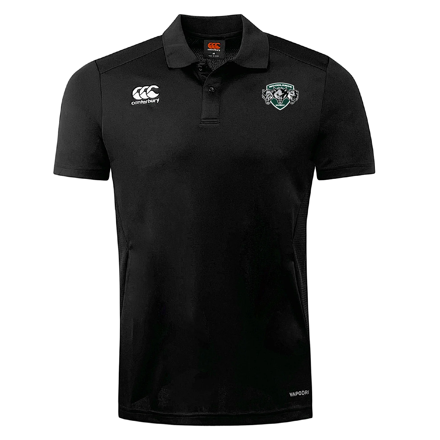 Woodlands Youth Wolfpack Club Dry Polo by Canterbury