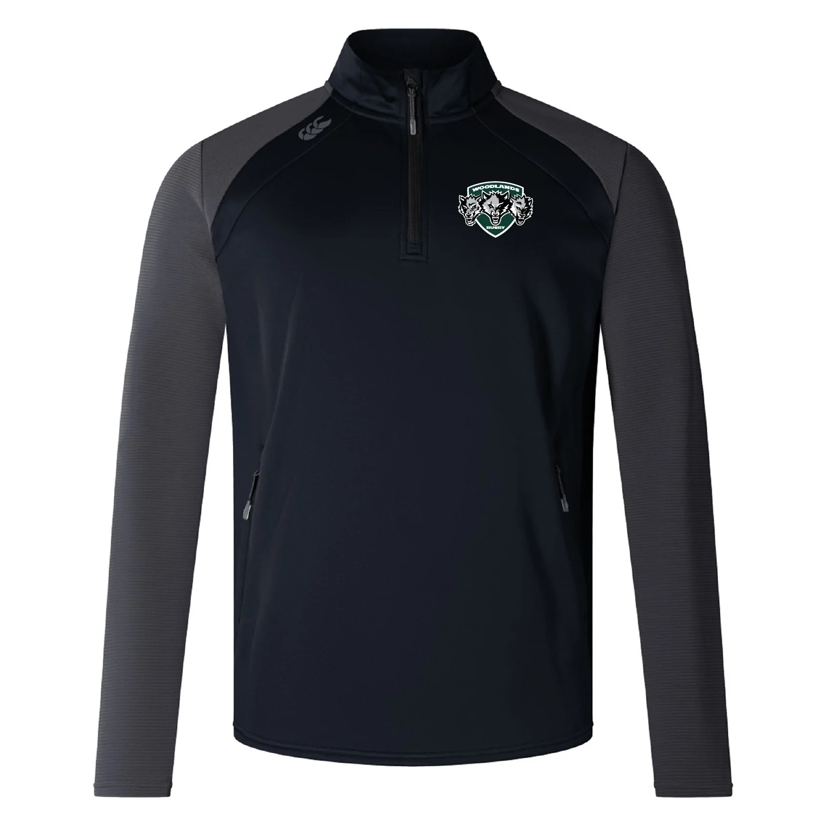 Woodlands Youth Wolfpack Elite 1/4 Zip Top by Canterbury