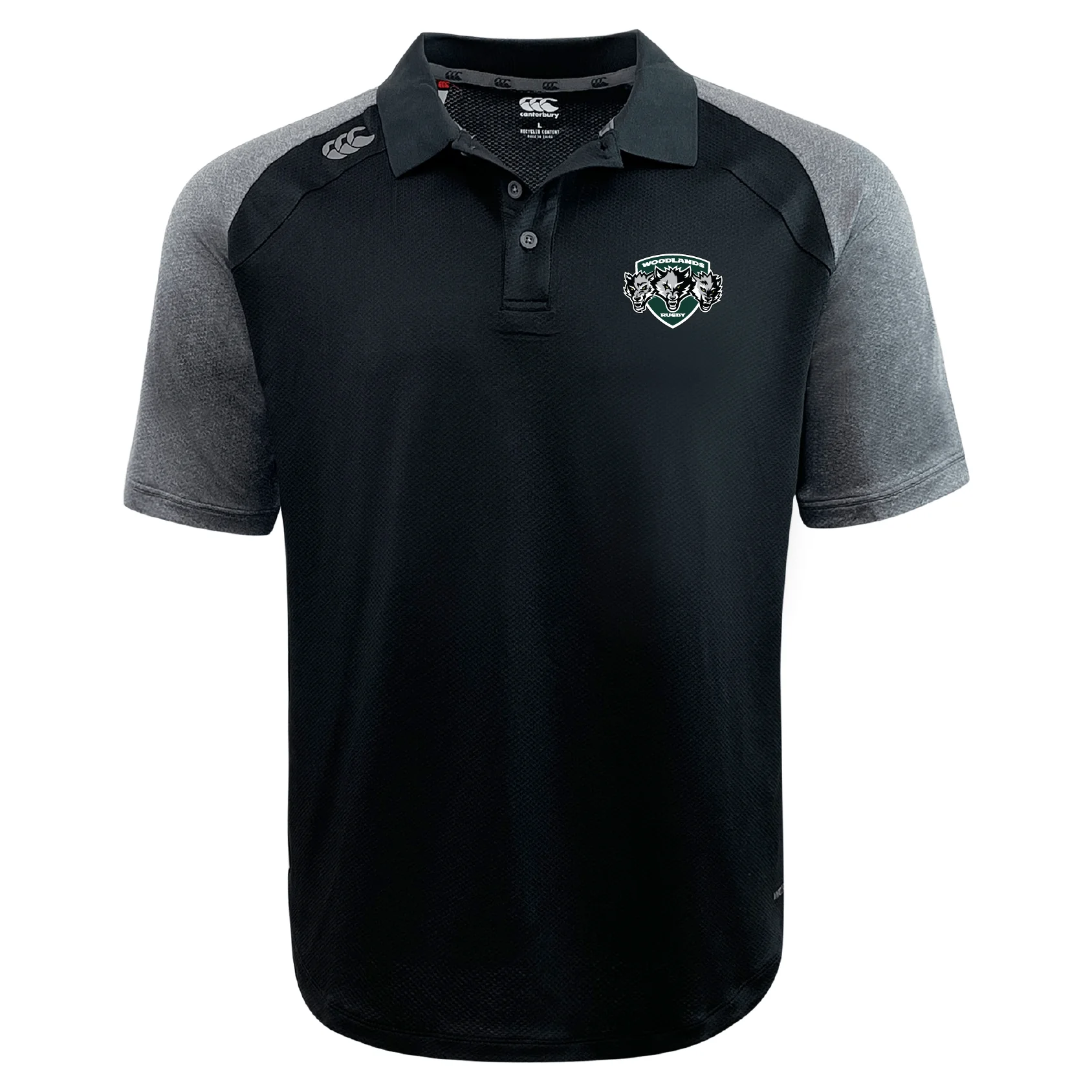 Woodlands Youth Wolfpack Elite Polo by Canterbury