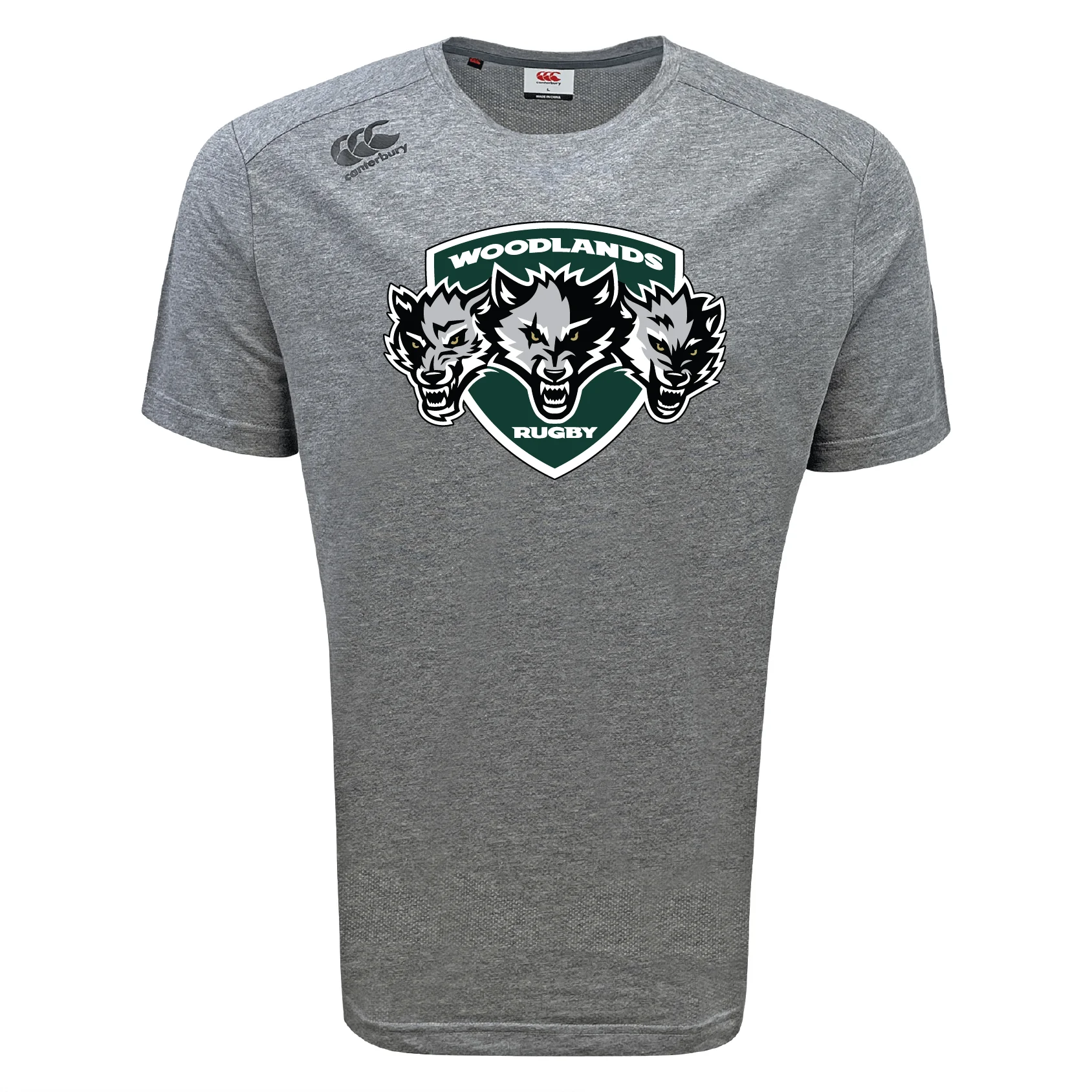 Woodlands Youth Wolfpack Tempo Vapodri T-Shirt by Canterbury