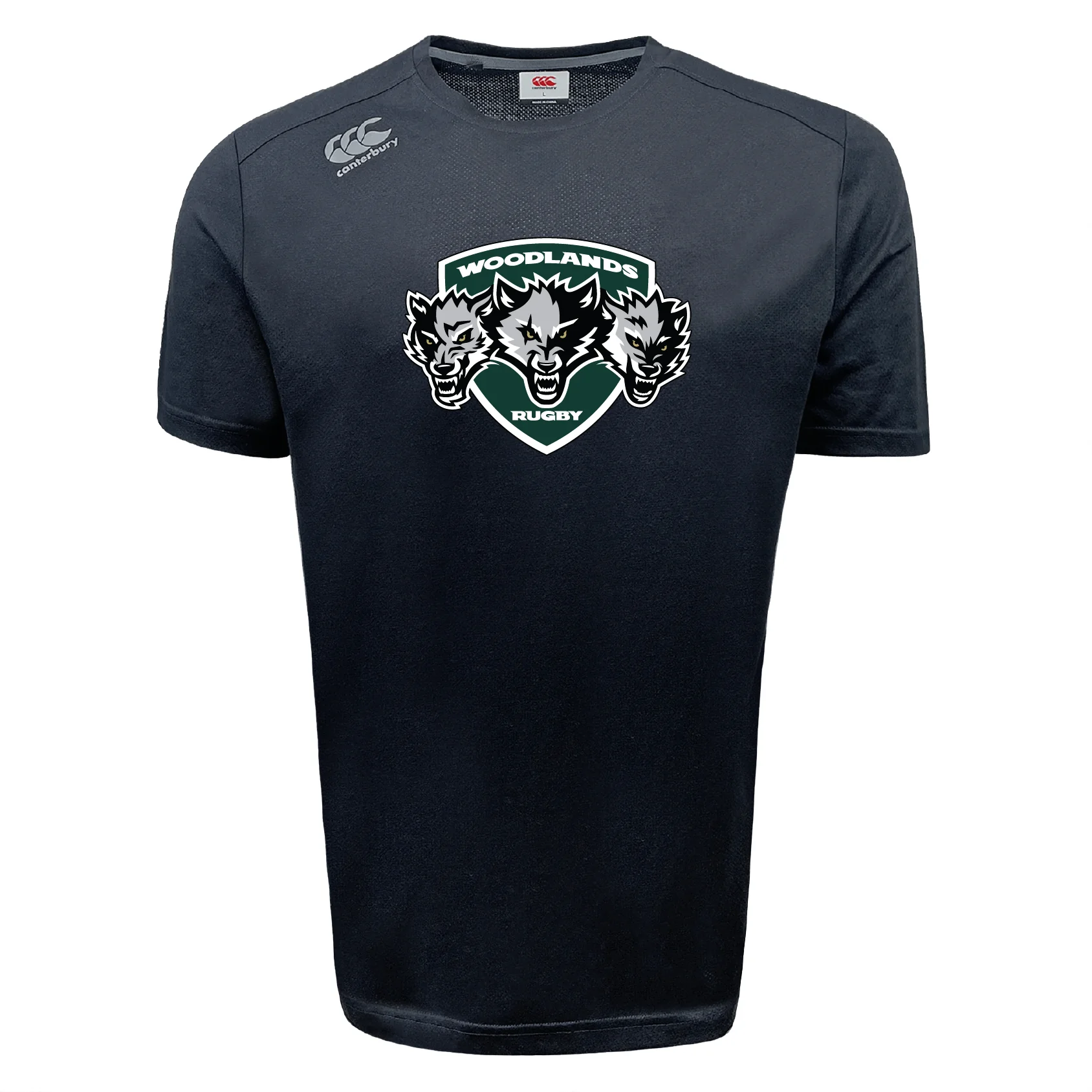 Woodlands Youth Wolfpack Tempo Vapodri T-Shirt by Canterbury - Image 2