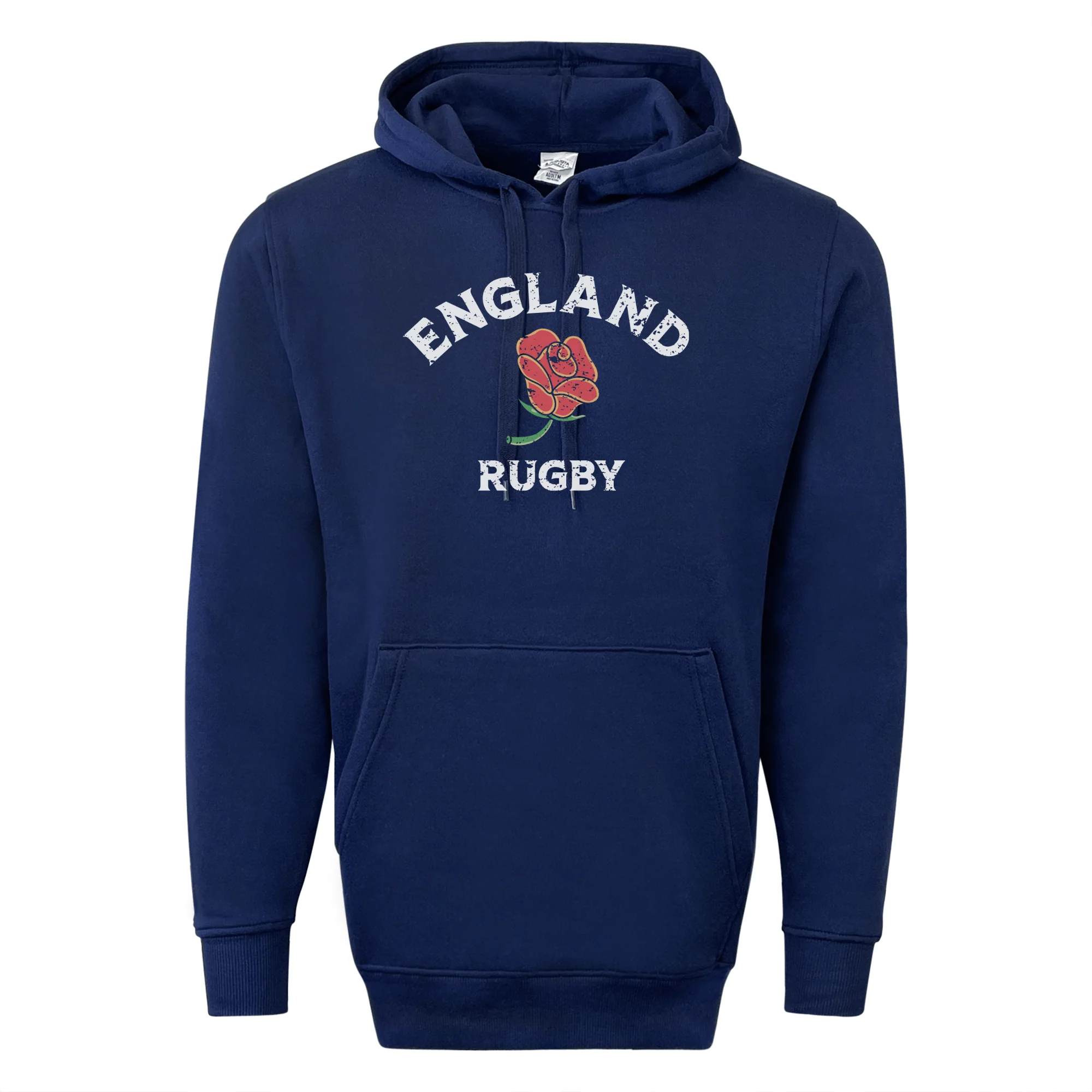Nations of Rugby England Rugby 60/40 Pullover Hoodie - Image 2