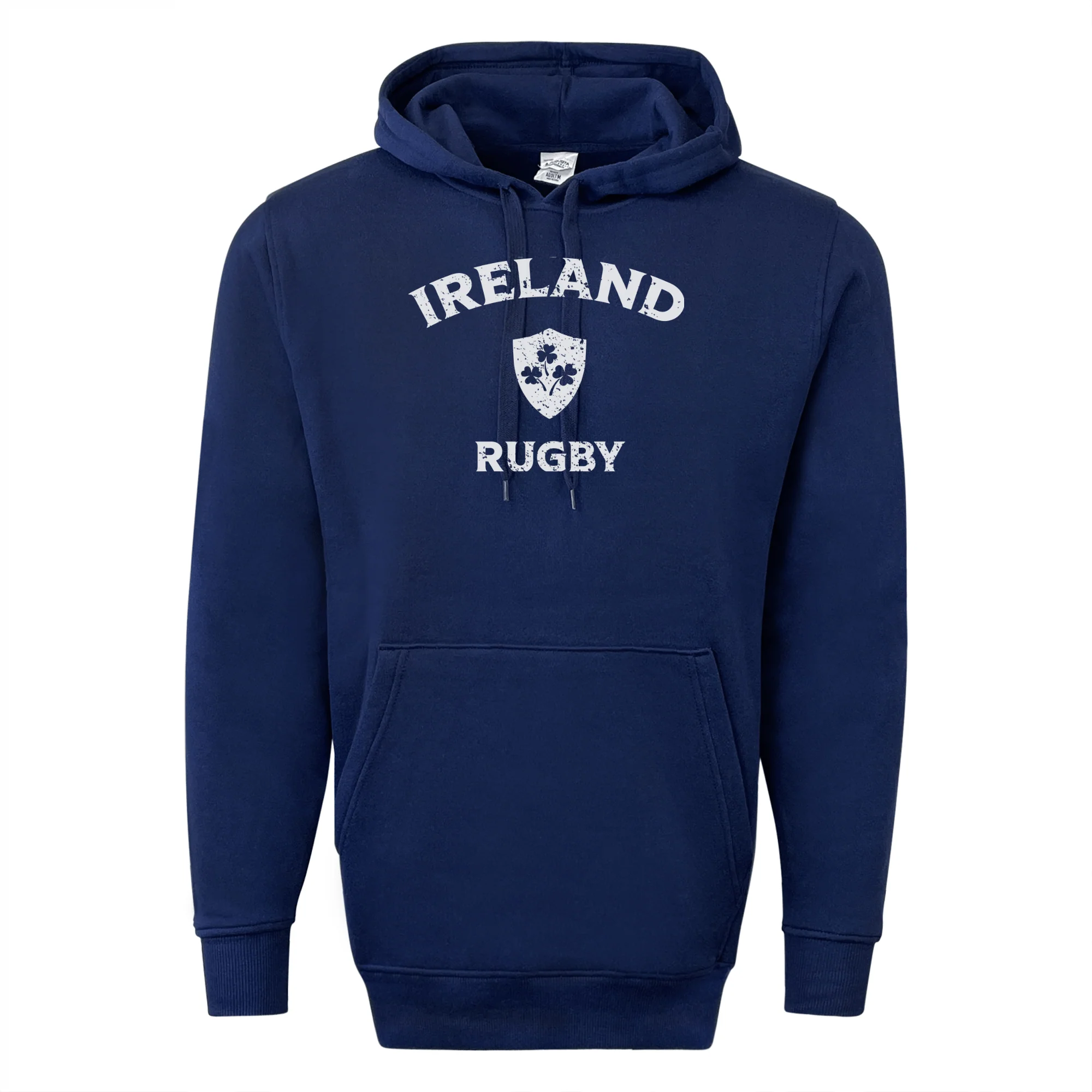 Nations of Rugby Ireland Rugby 60/40 Pullover Hoodie - Image 2