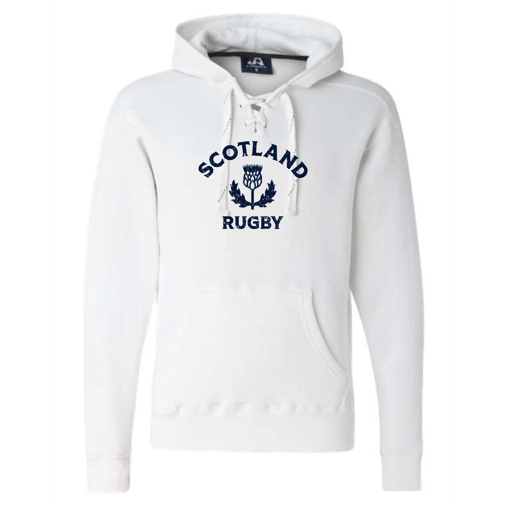 Nations of Rugby Scotland Rugby 60/40 Pullover Hoodie - Image 4