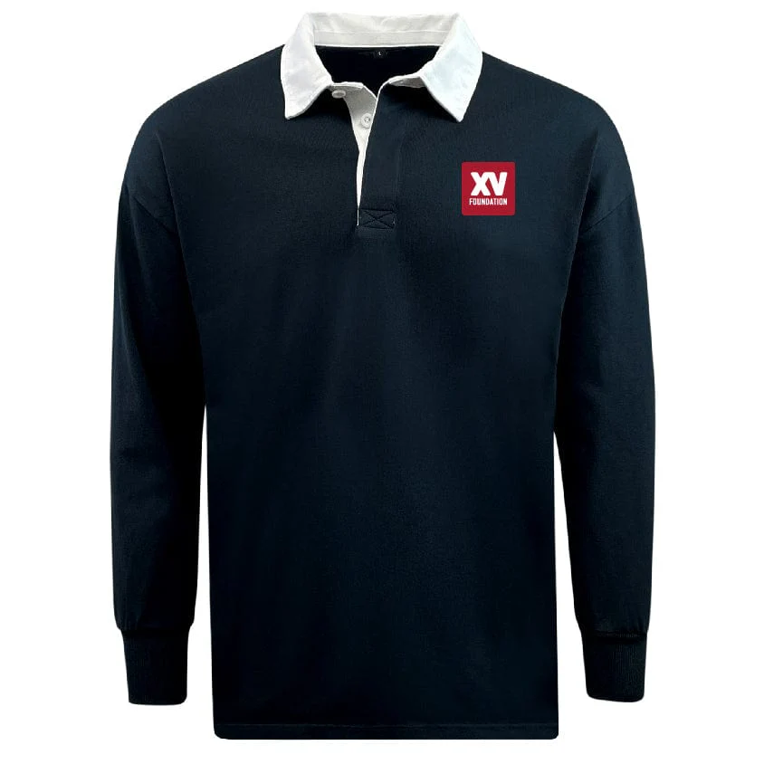 XV Foundation Classic Long Sleeve Solid Rugby Jersey