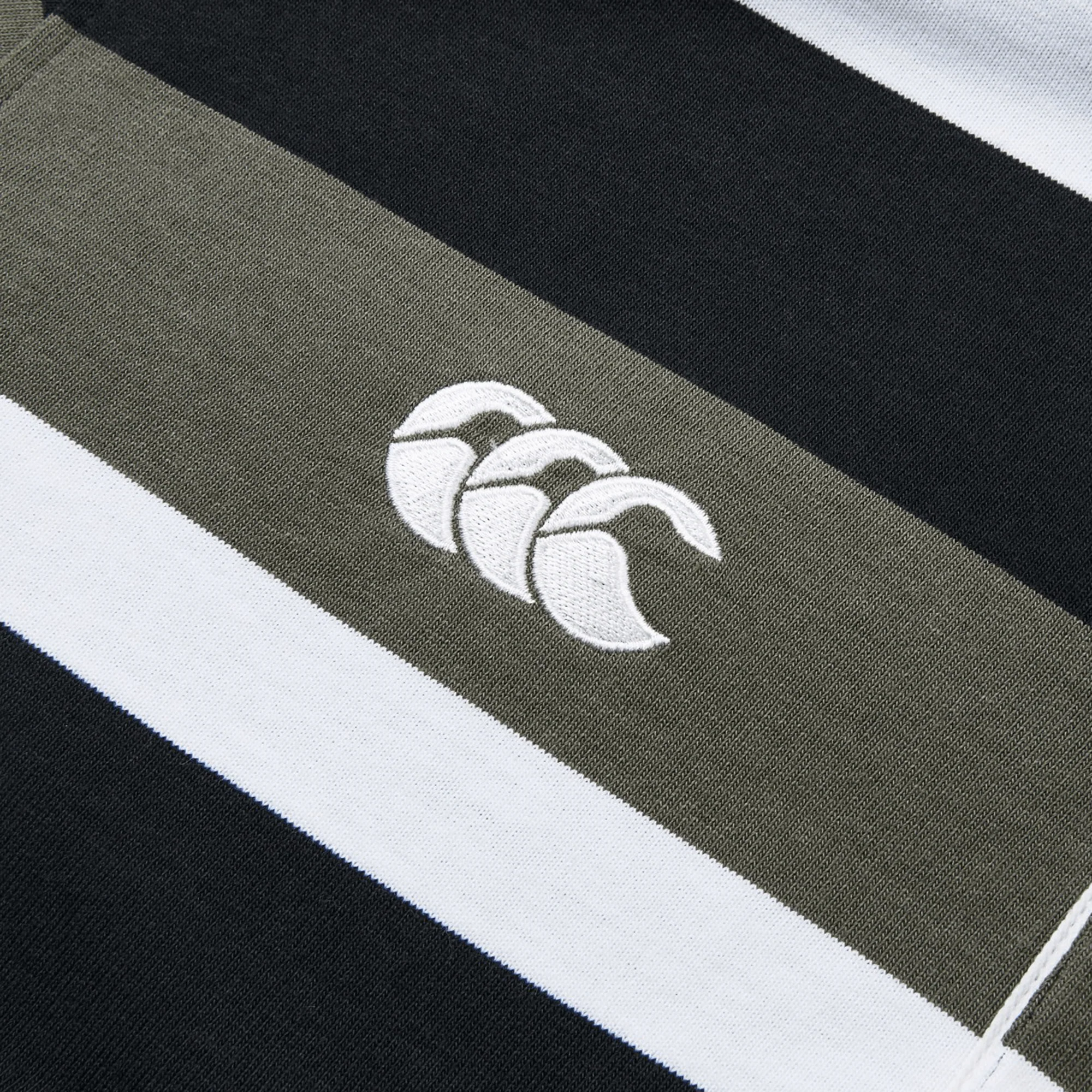 Canterbury Yarn Dye Long Sleeve Striped Rugby Jersey - Image 4