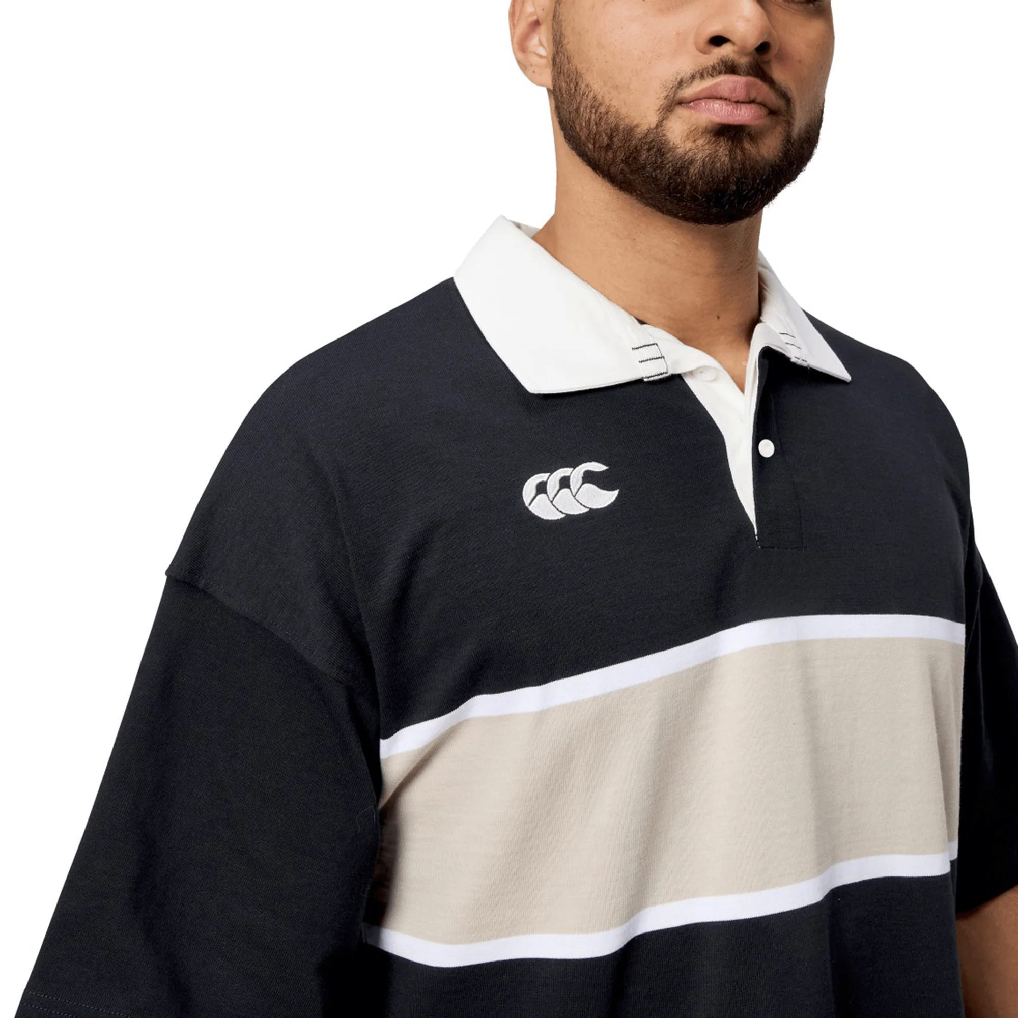 Canterbury Yarn Dye Short Sleeve Rugby Jersey - Image 6