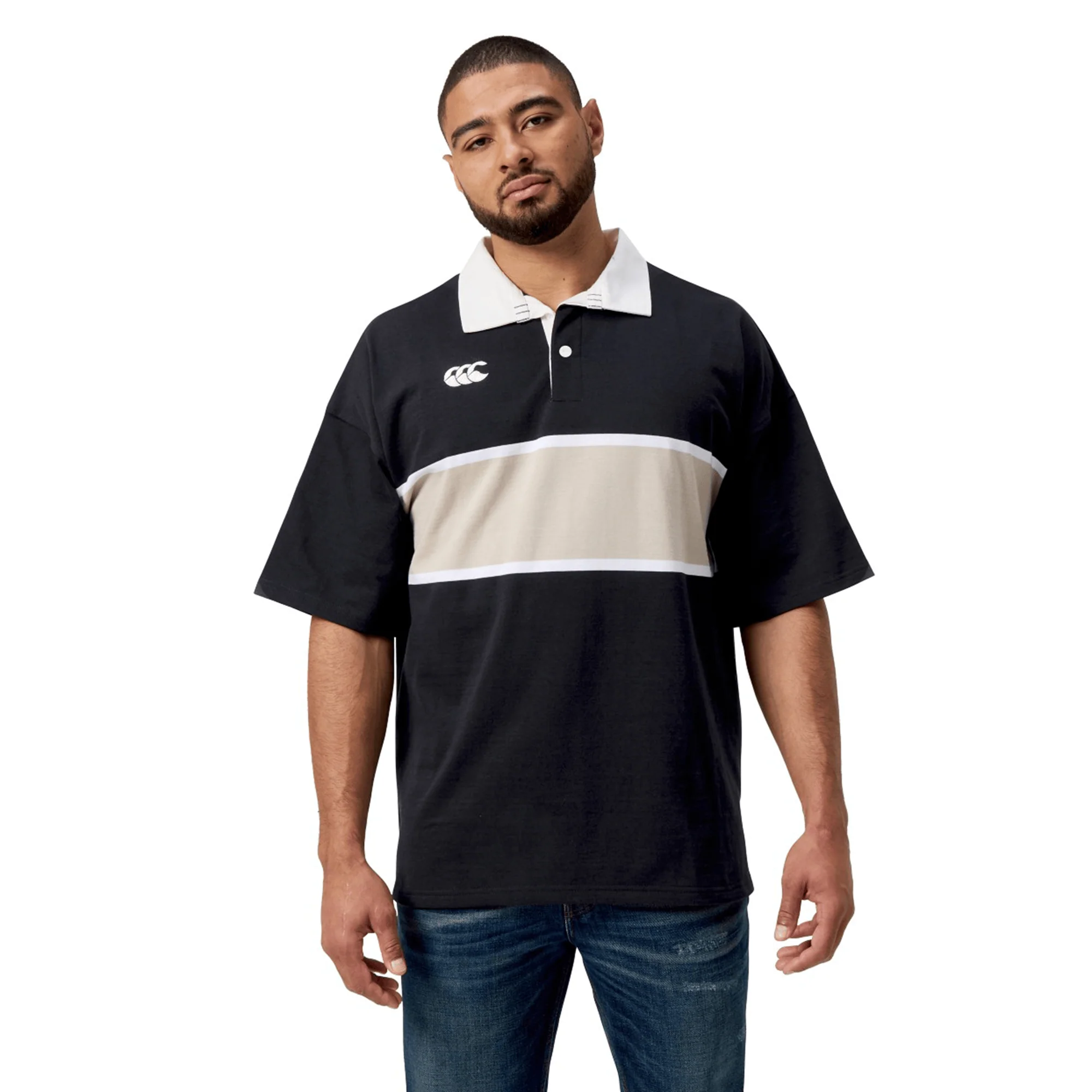 Canterbury Yarn Dye Short Sleeve Rugby Jersey - Image 7