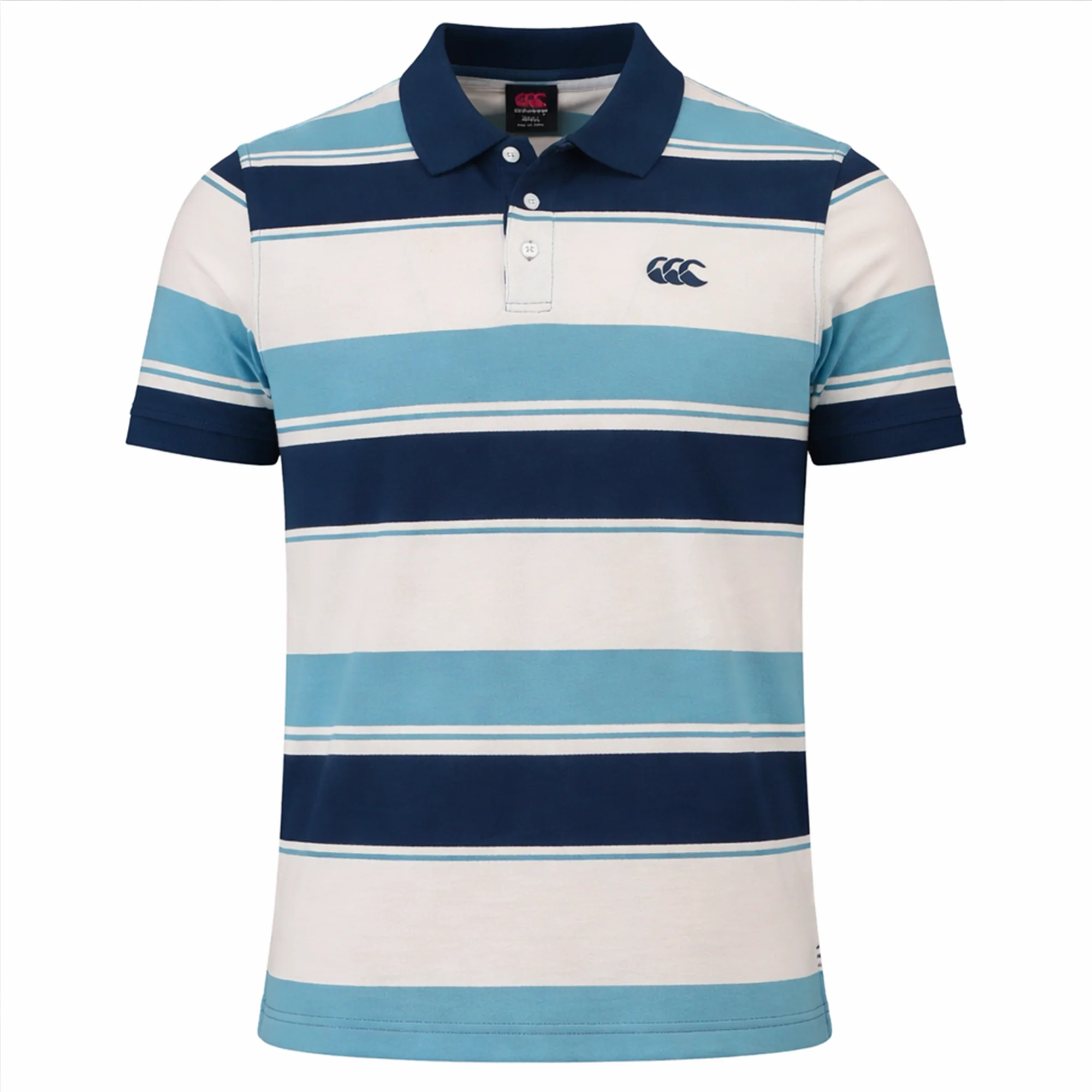 Canterbury Yarn Stripe Polo