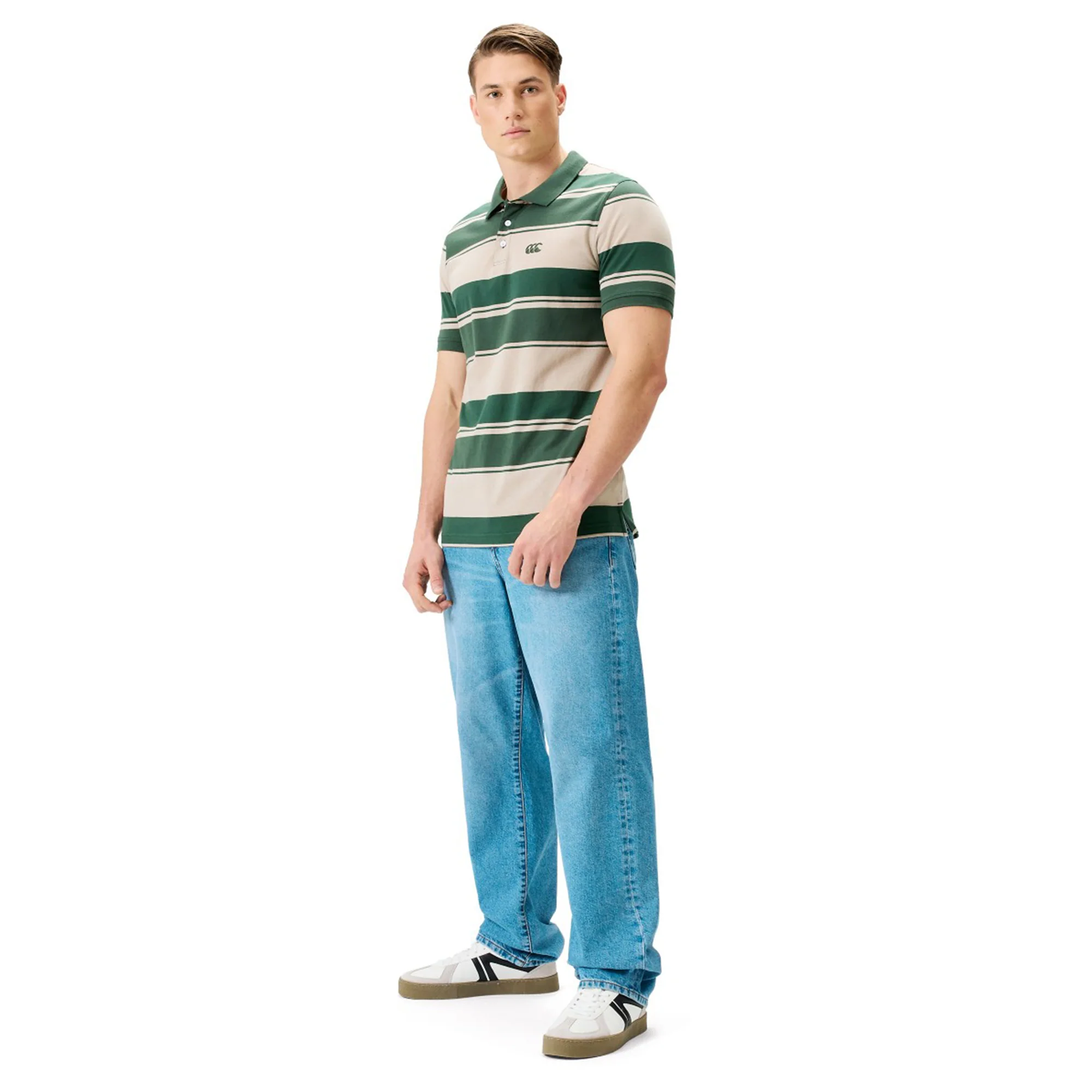 Canterbury Yarn Stripe Polo - Image 13