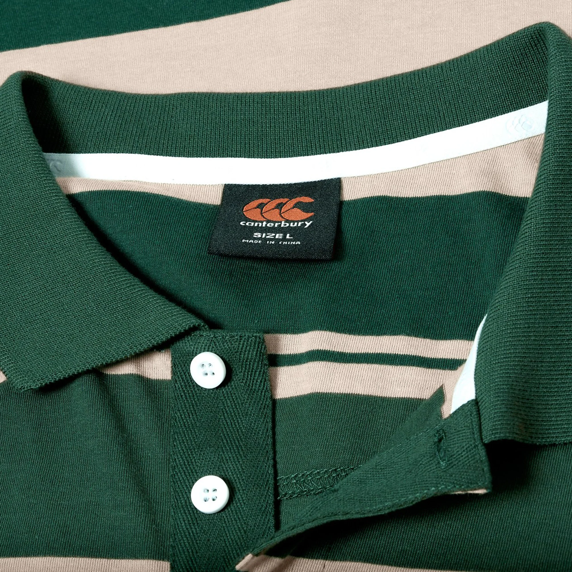 Canterbury Yarn Stripe Polo - Image 17