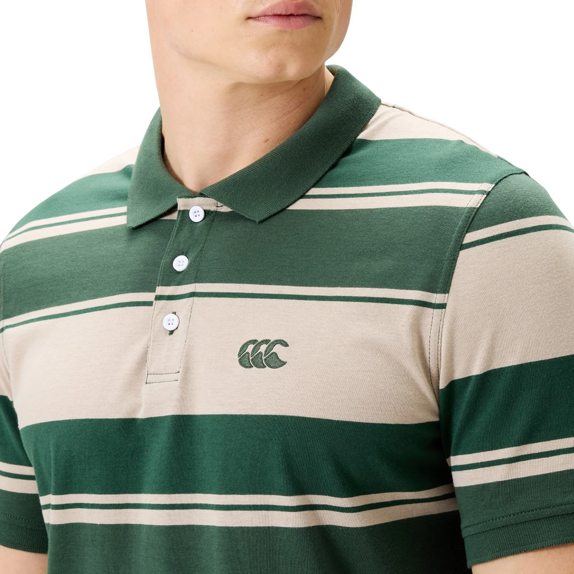 Canterbury Yarn Stripe Polo - Image 18