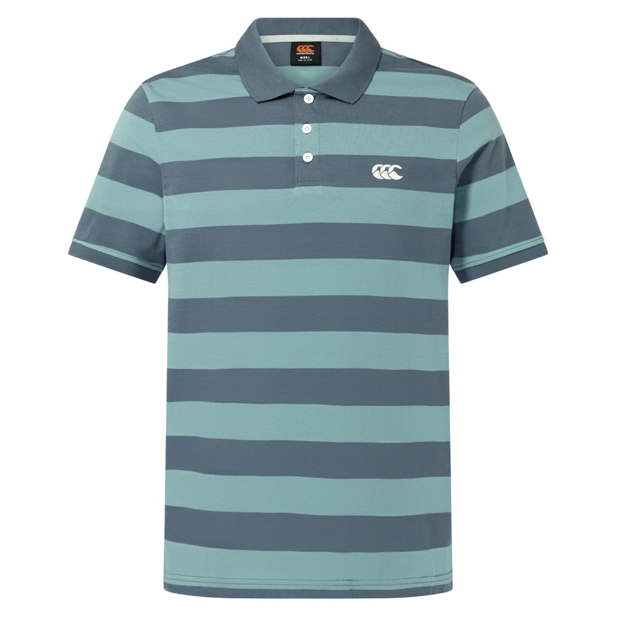 Canterbury Yarn Stripe Polo - Image 19