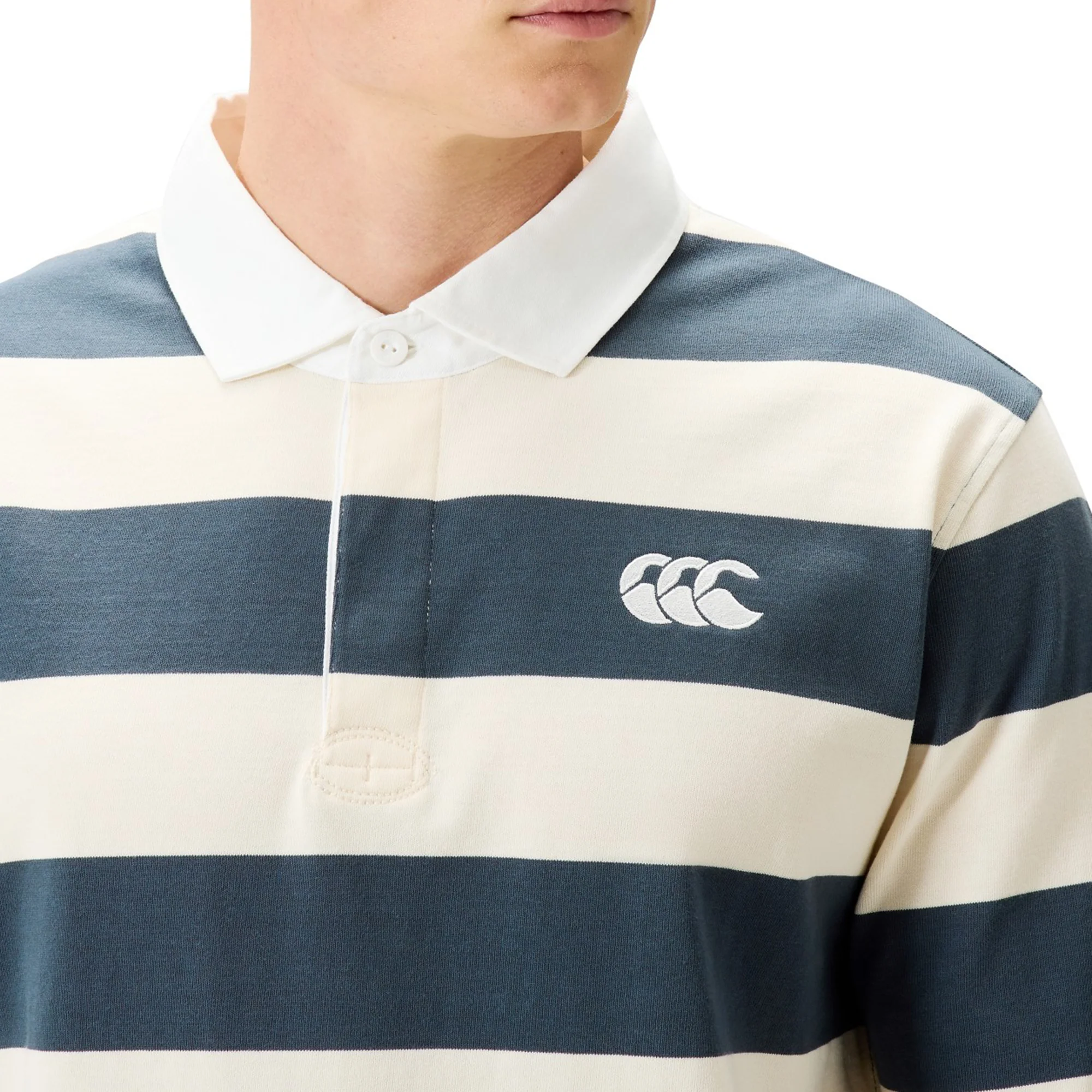 Canterbury Yarn Stripe Rugby Jersey - Image 4