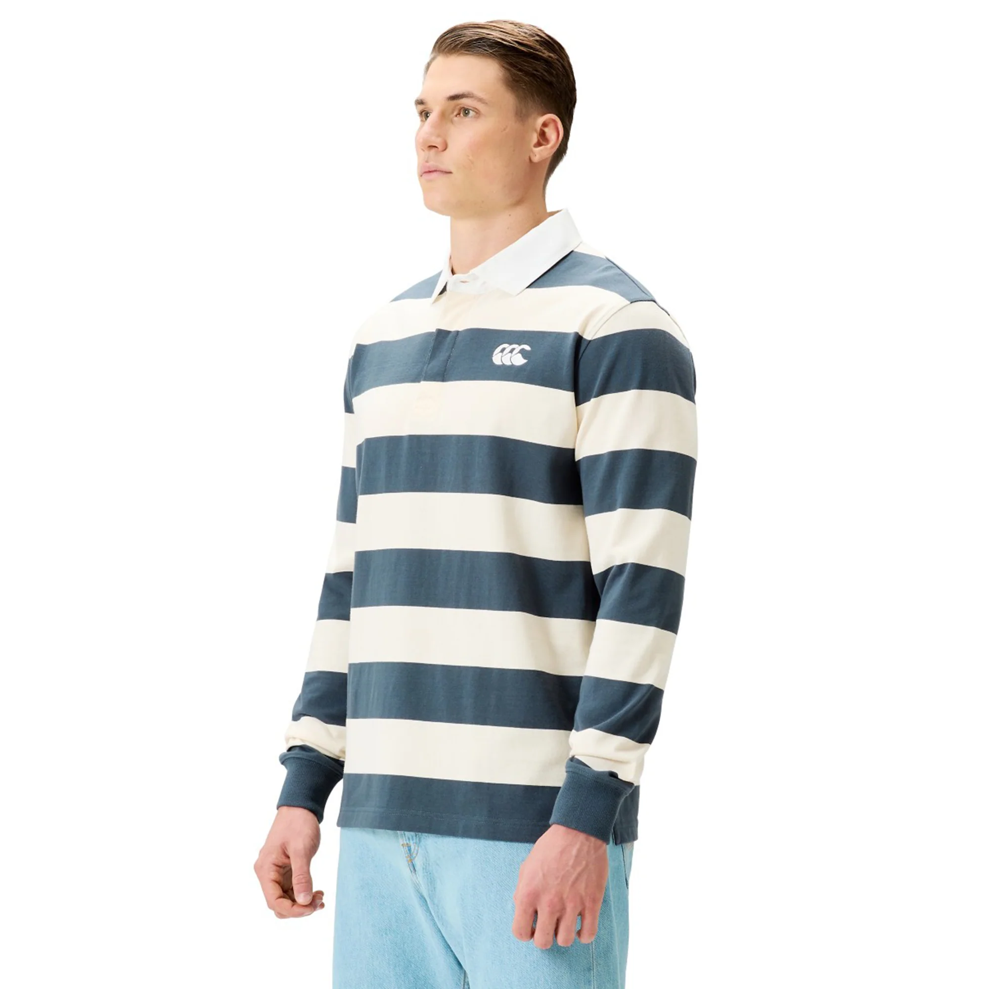 Canterbury Yarn Stripe Rugby Jersey - Image 7