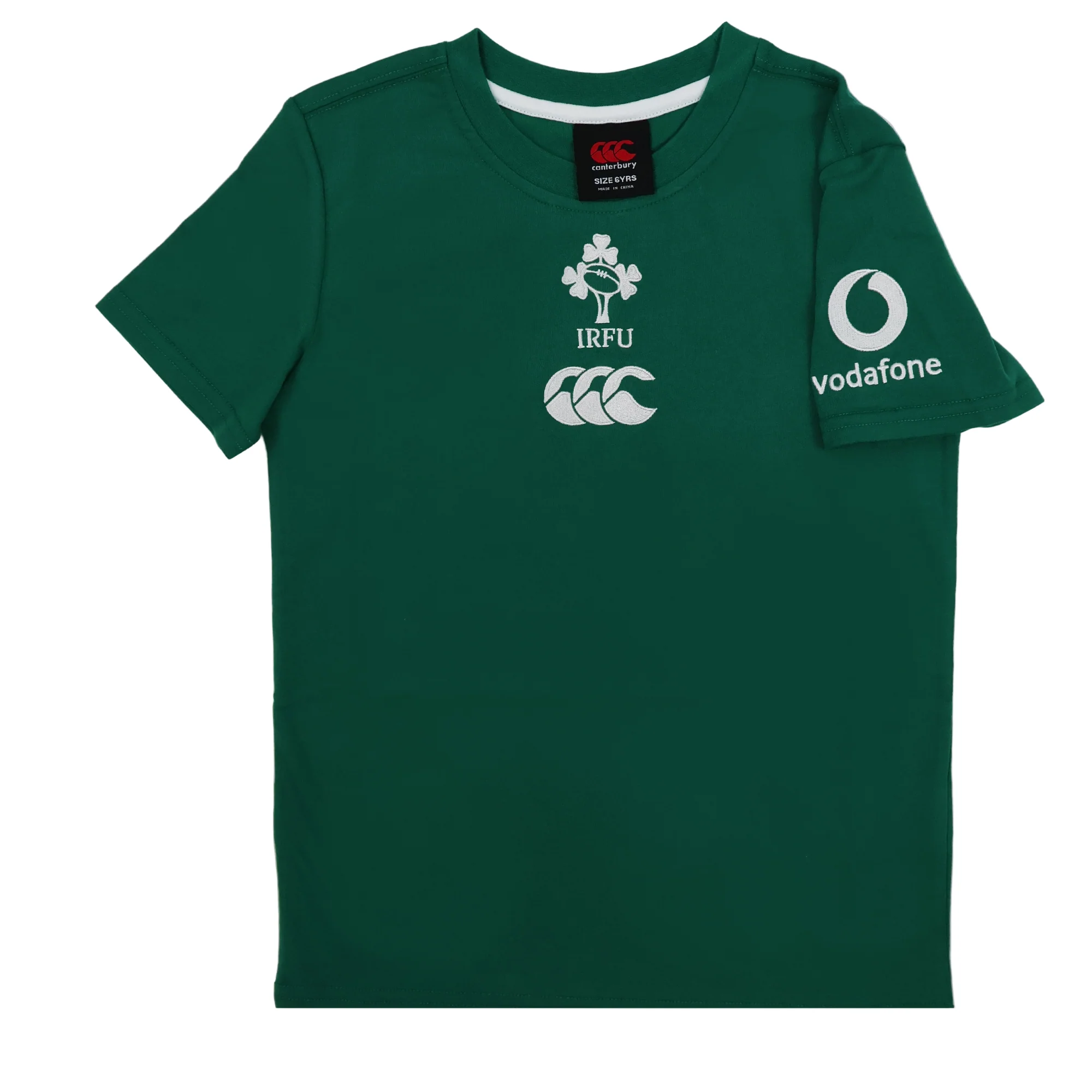 Youth Ireland 25/26 Cotton Team T-Shirt by Canterbury