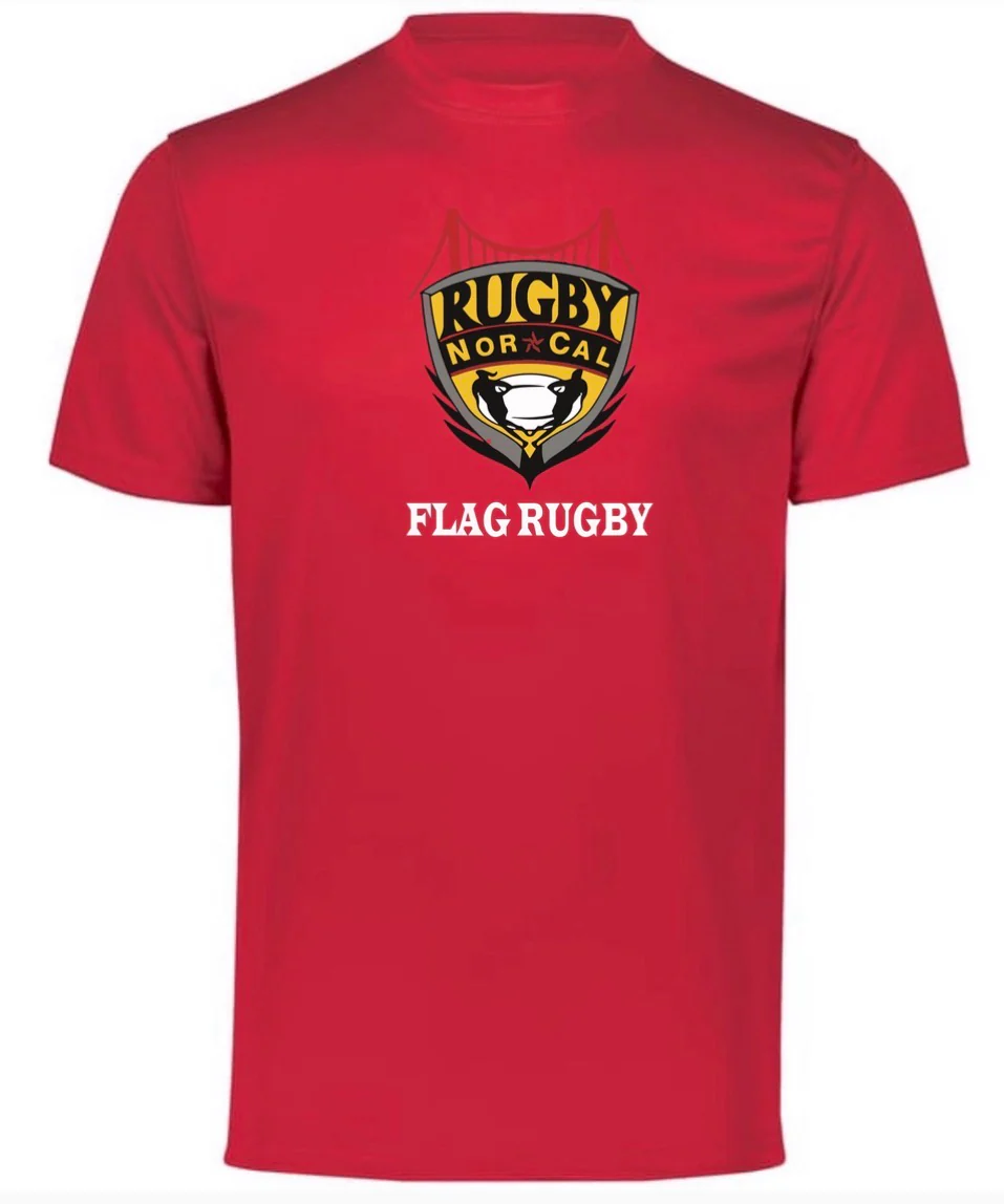 NorCal Bay Area Flag Rugby Momentum Tee