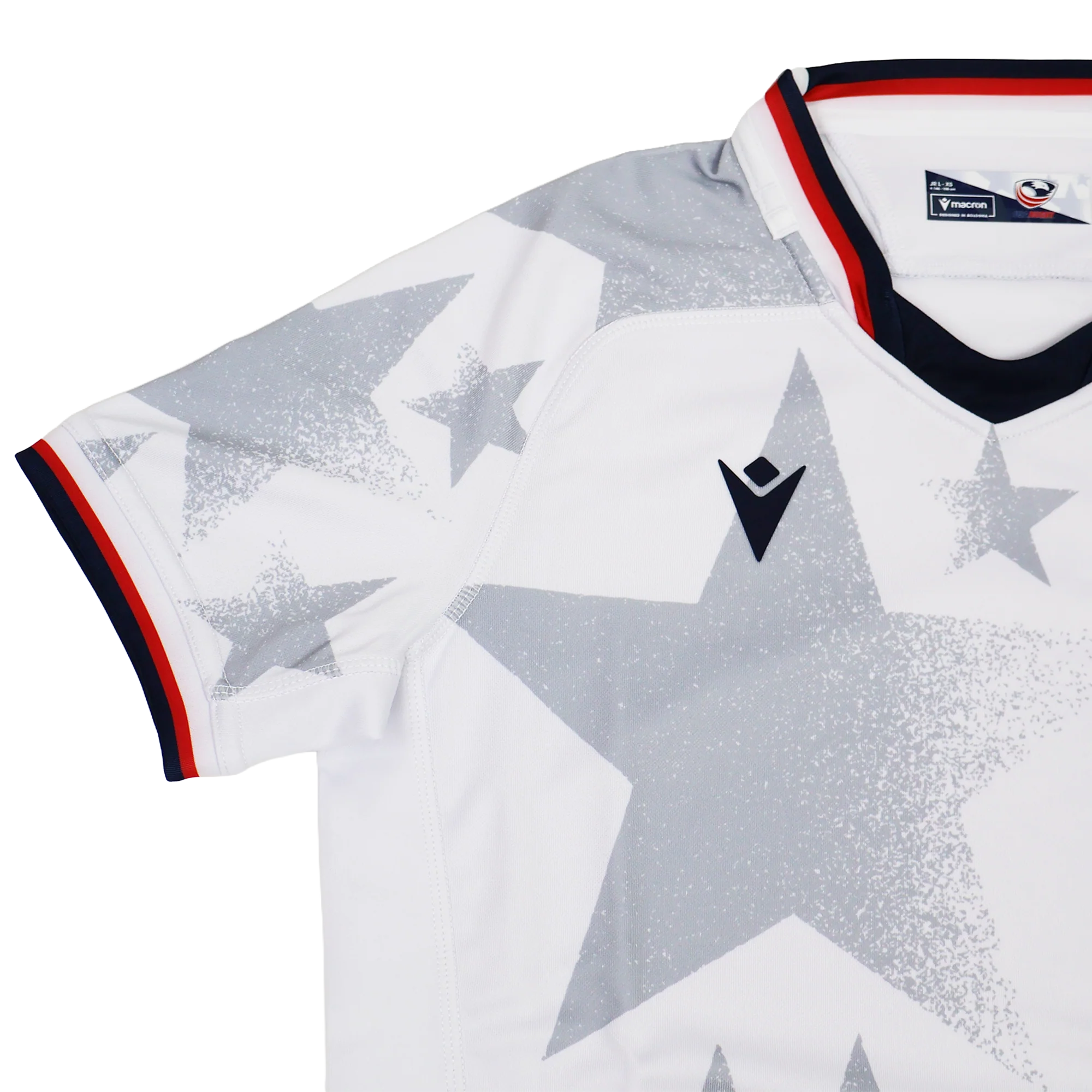 Youth USA Rugby 24/25 Away Jersey by Macron - Image 4