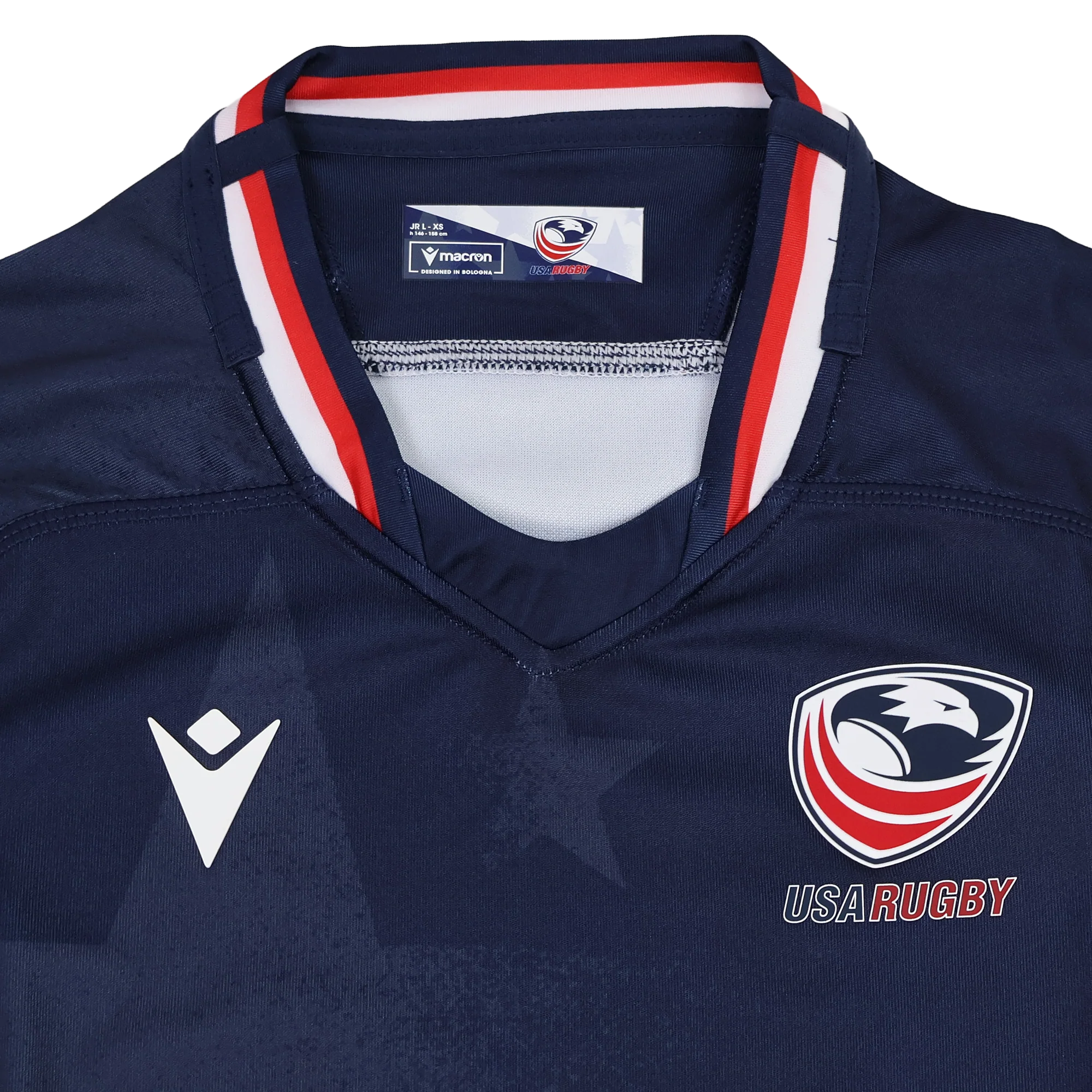 Youth USA Rugby 24/25 Home Jersey by Macron - Image 3