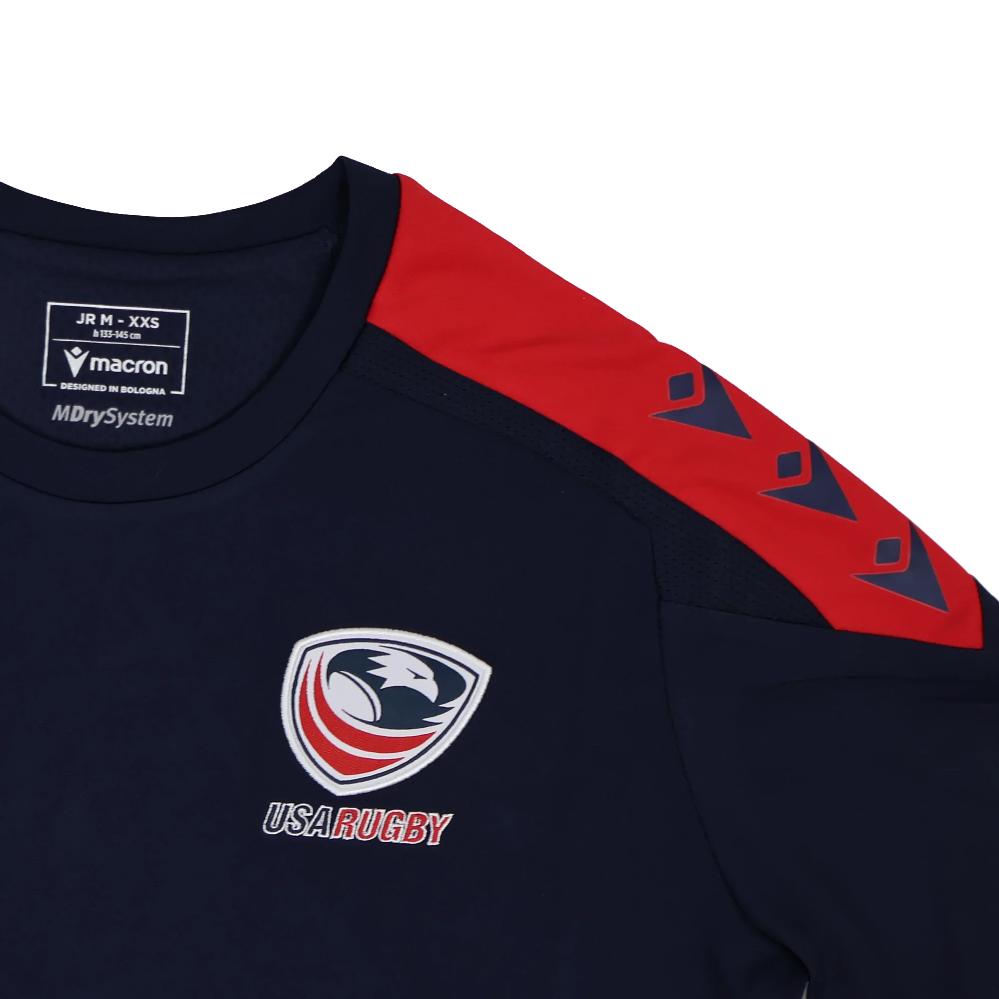 Youth USA Rugby 24/25 Training Poly Shirt by Macron - Image 4