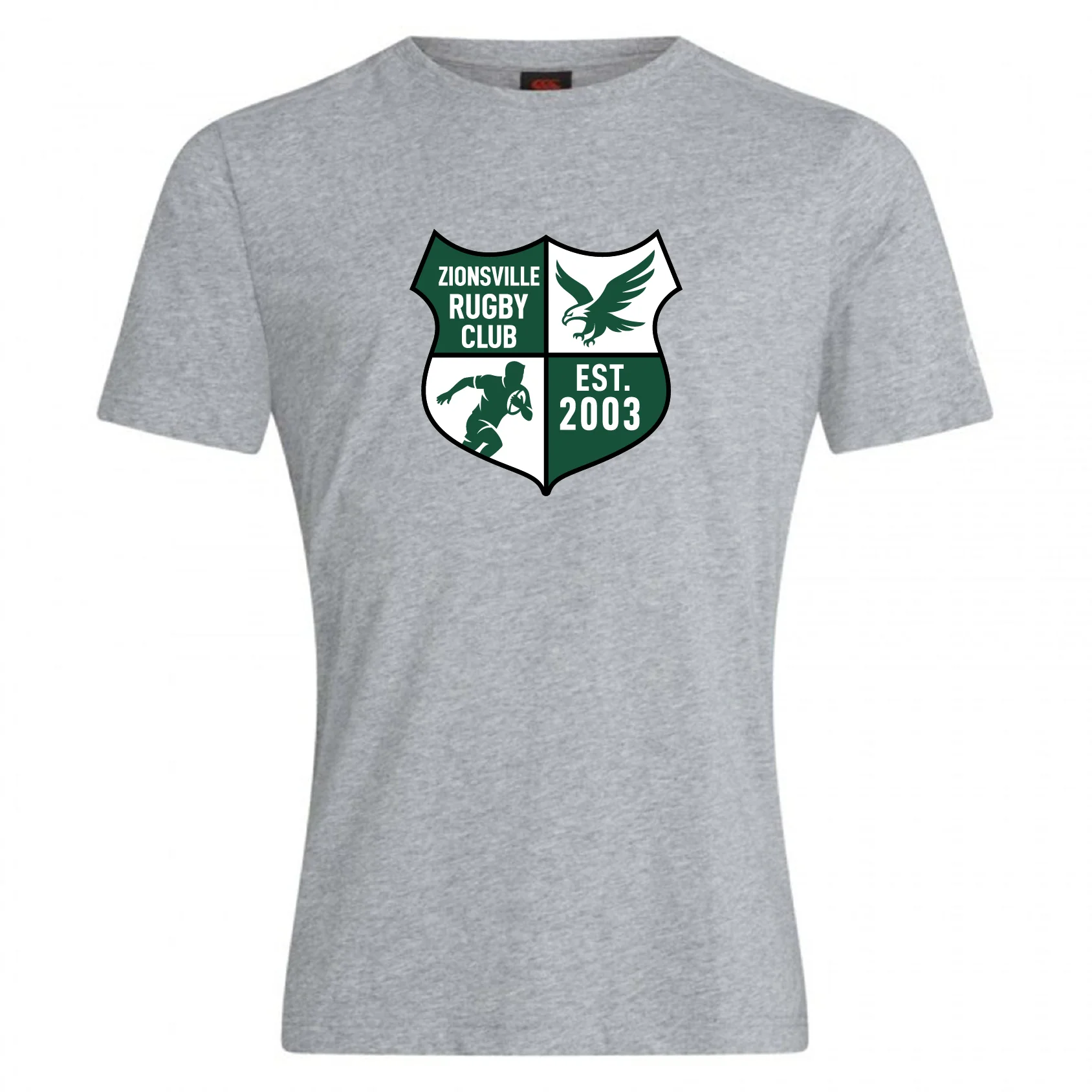 Zionsville Rugby Club Club Plain Tee by Canterbury - Image 2