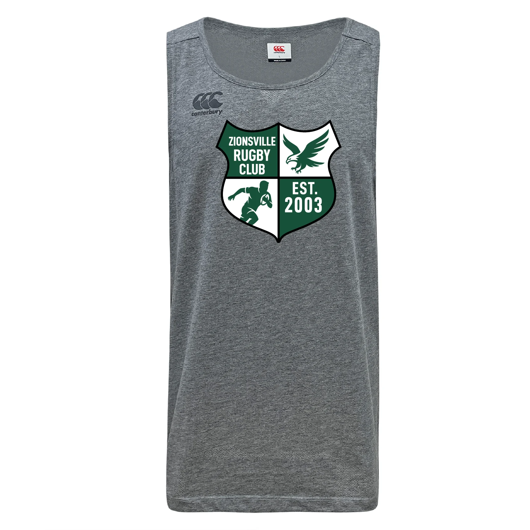 Zionsville Rugby Club Tempo Vapodri Singlet by Canterbury - Image 2